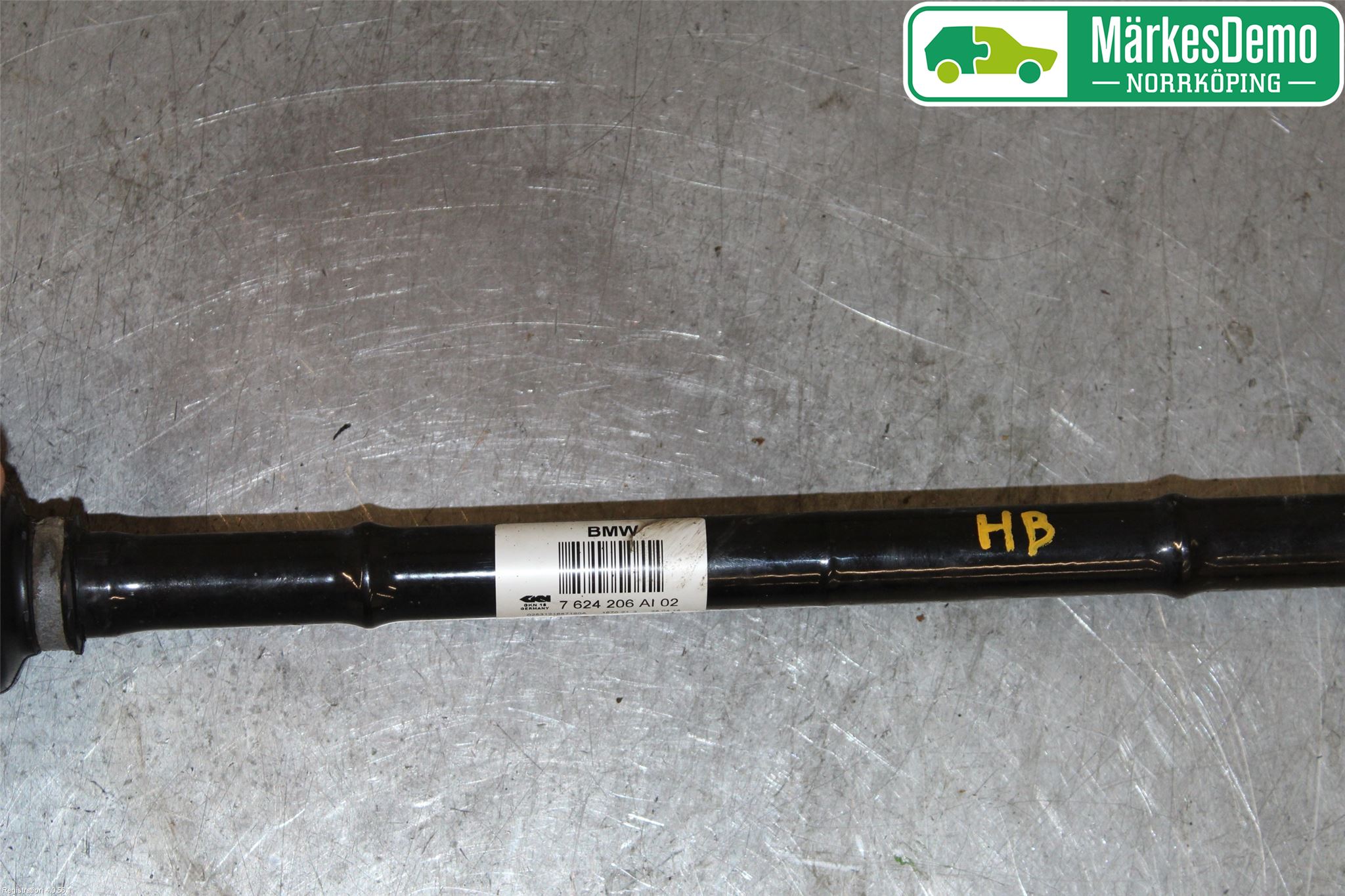 BMW 1 F20/F21 11-19 Drivaksel Bak Kompl Venstre