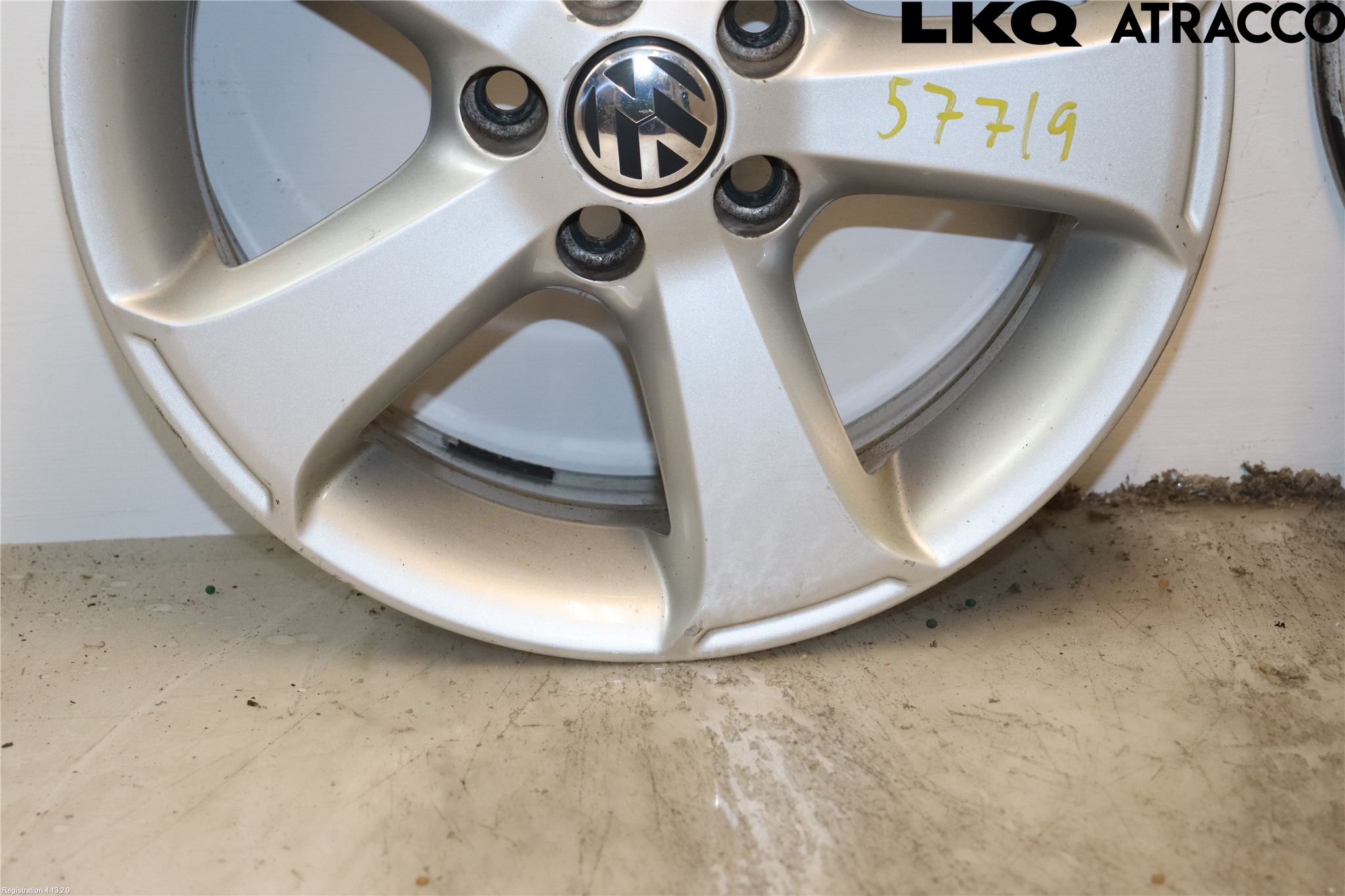 Skoda FABIA 07-14 Felg Aluminium Sett 4Stk