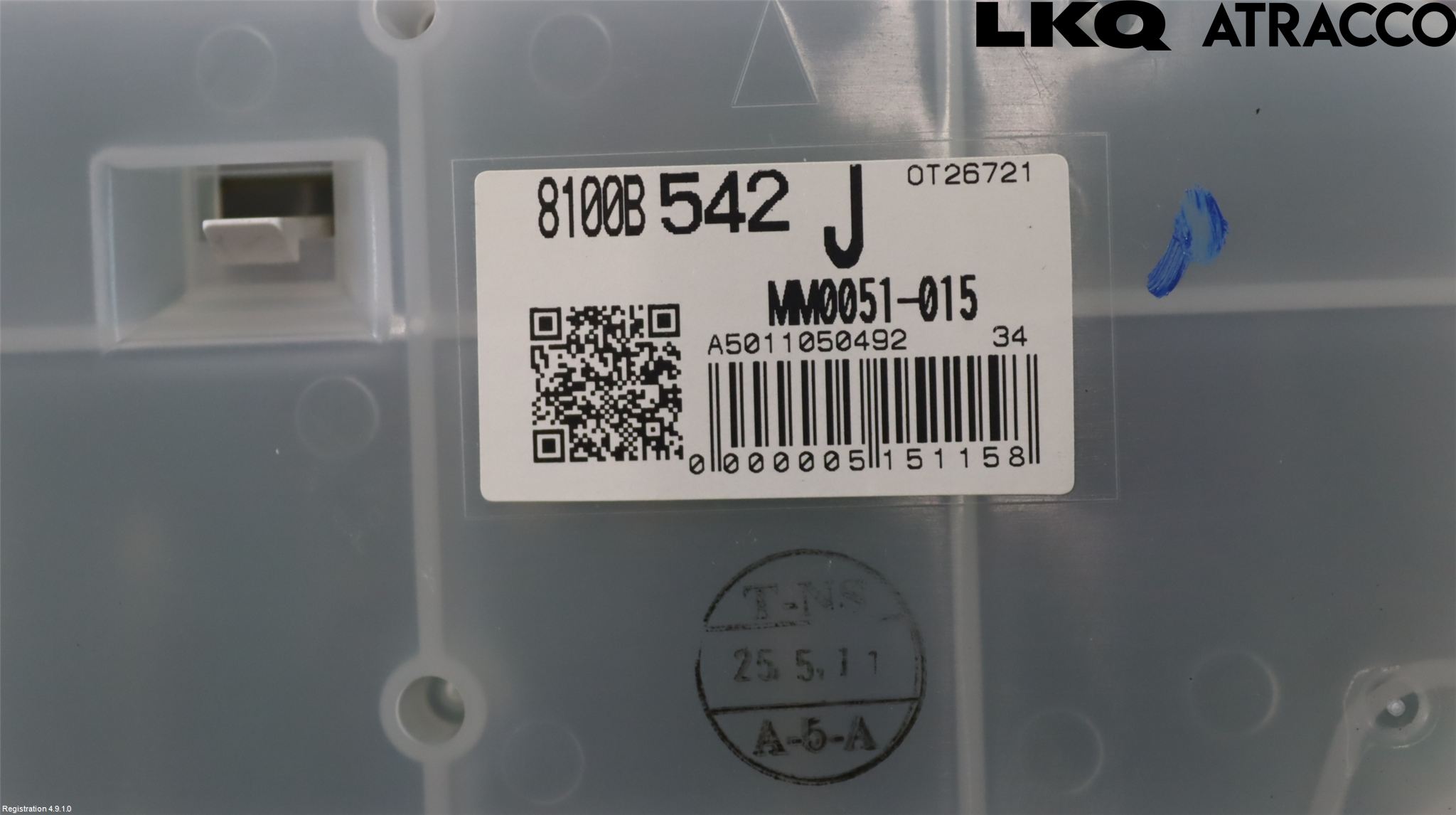 Mitsubishi COLT 09-13 Instr Kombinert