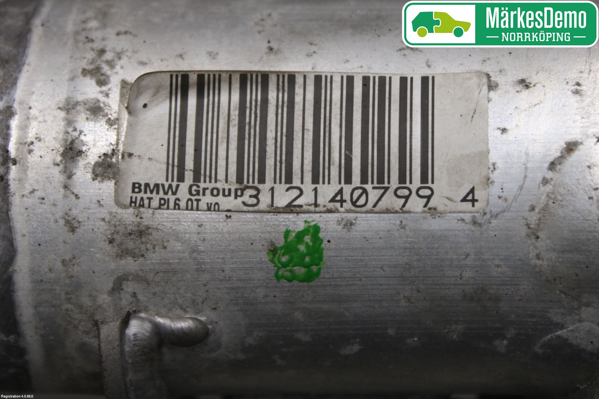 BMW 5 F10/F11/F18 09-17 Bakaksel Feste Travers-Ramme