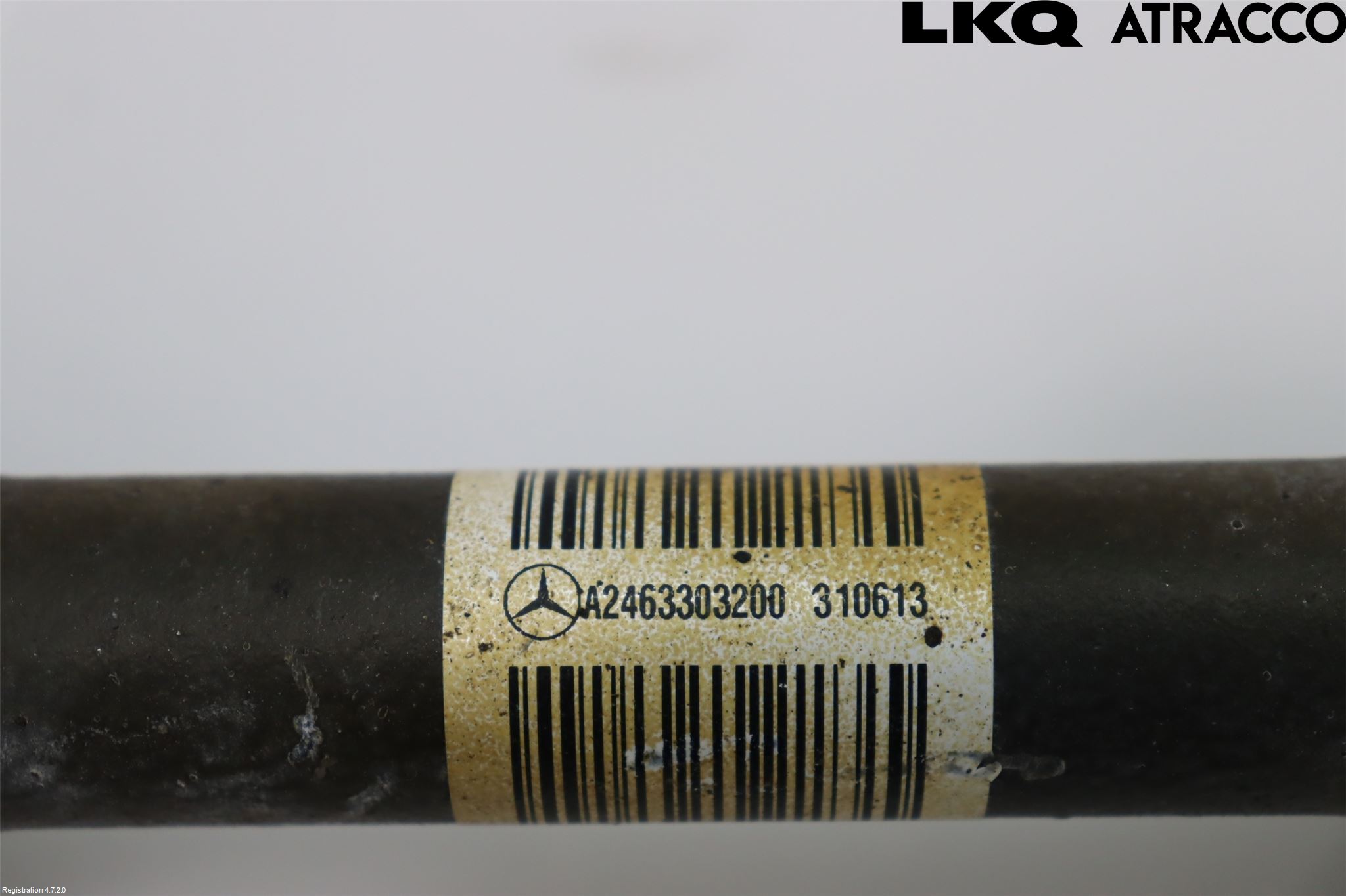 Mercedes-Benz MB B-KLASS (W246/W242) 12-19 Drivaksel Foran Kompl Høyre