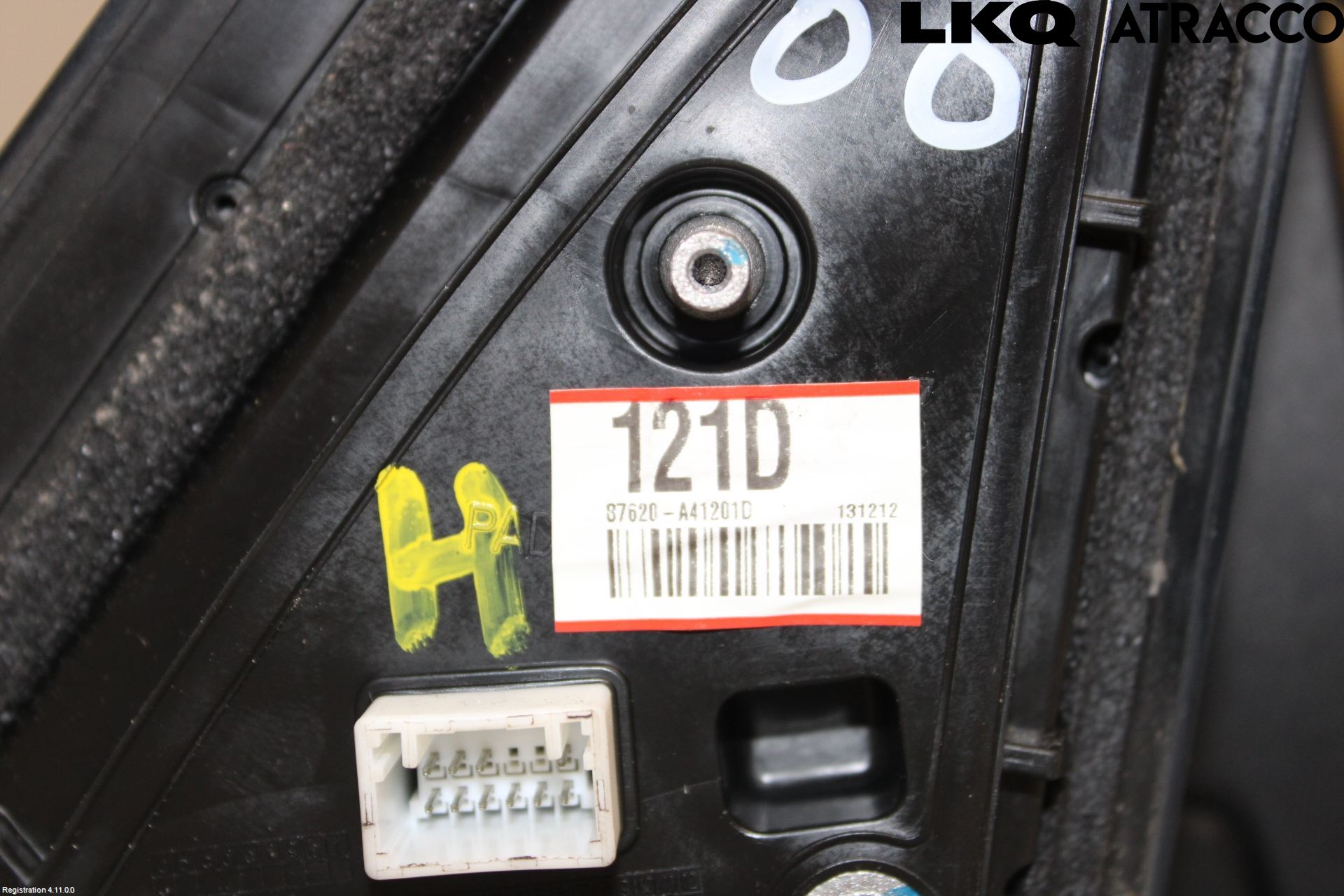 Kia CARENS III 13-19 Speil H M-El Justering