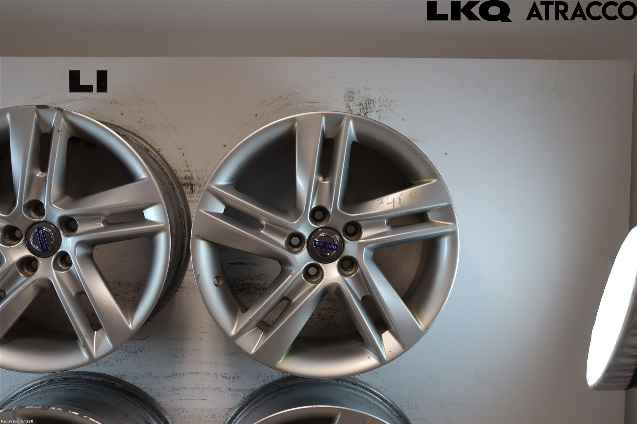 Volvo V70 08-13 Felg Aluminium Sett 4Stk