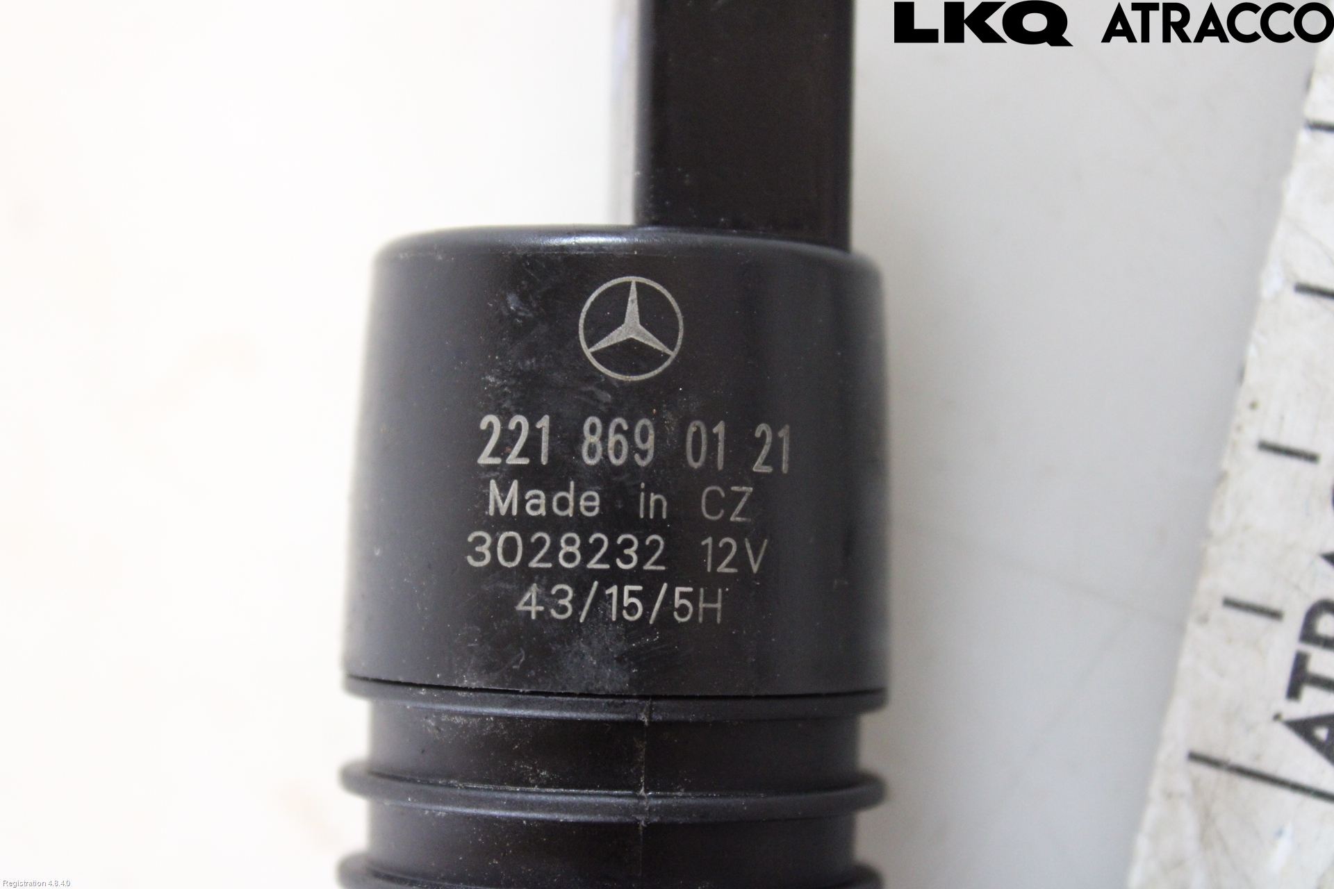 Mercedes-Benz MB SPRINTER (W906) 06-18 Spylerpumpe Frontrute