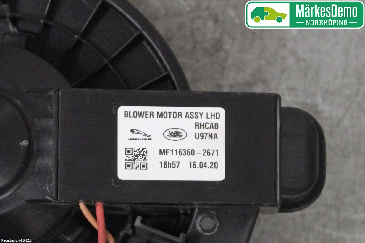 Jaguar XF (X260) 16-24 Varmeapparat Viftemotor