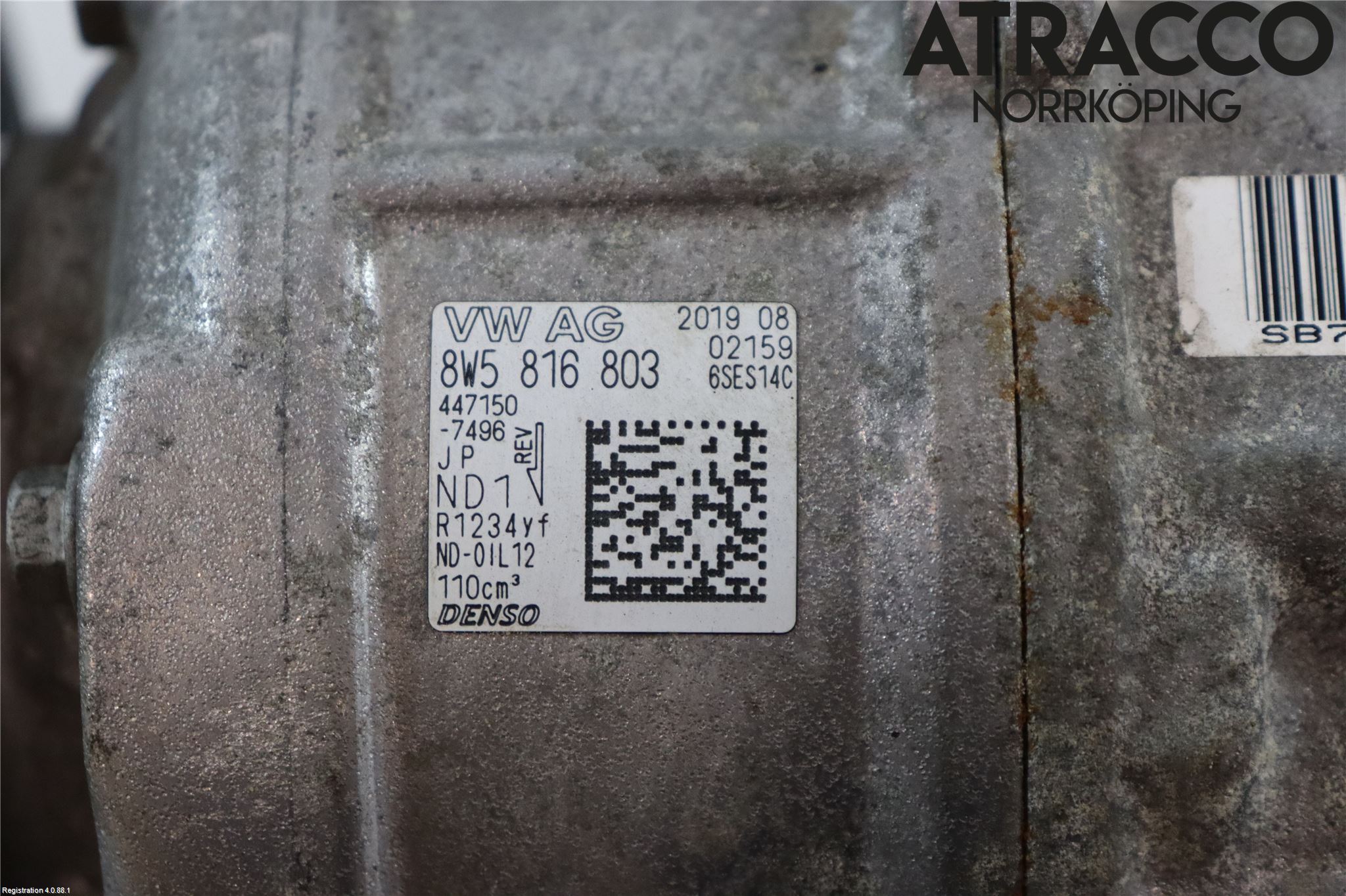 Audi A4/S4 B9 20- Varme Ac Kompressor