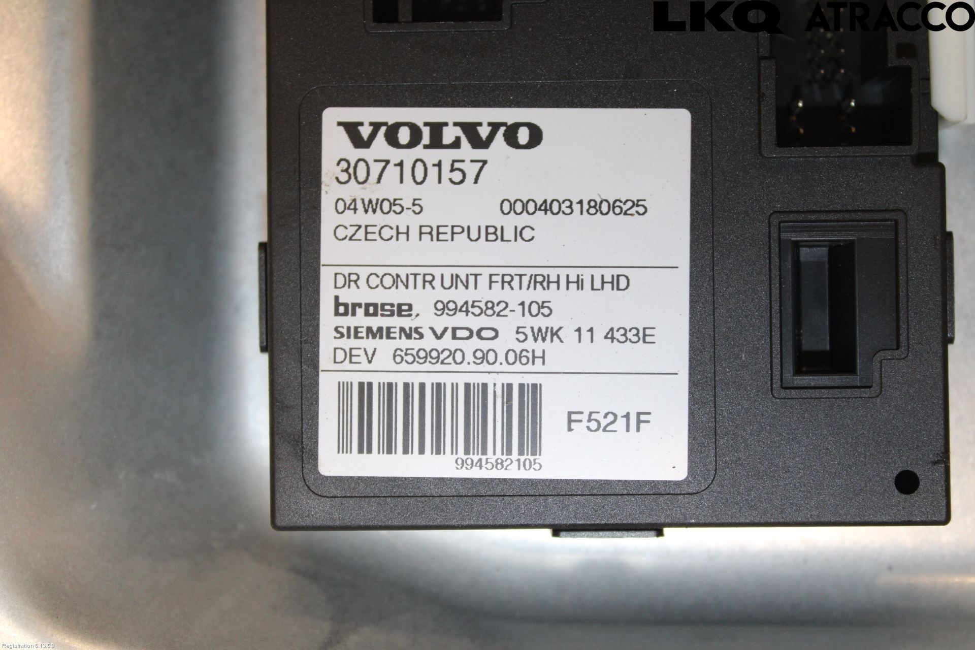 Volvo S40 04-07 Vindusheis El Komp