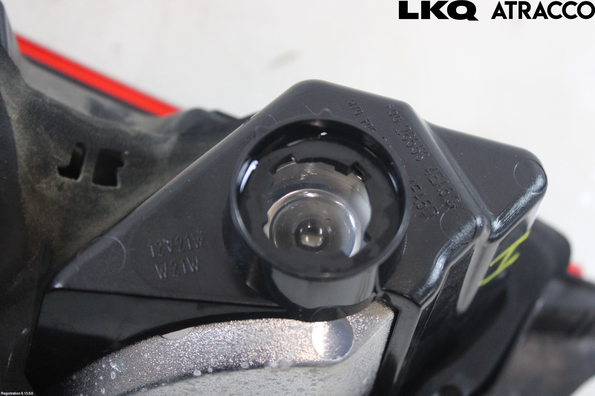 Nissan QASHQAI 14-17 Baklykt Høyre  På Luke(Indre)