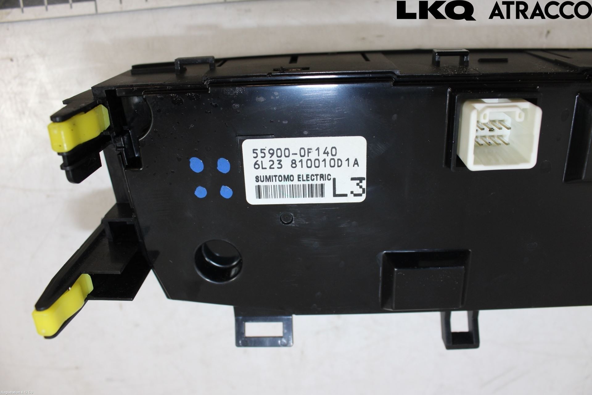 Toyota VERSO 09-18 Varmeapparat Panel(Regulering)