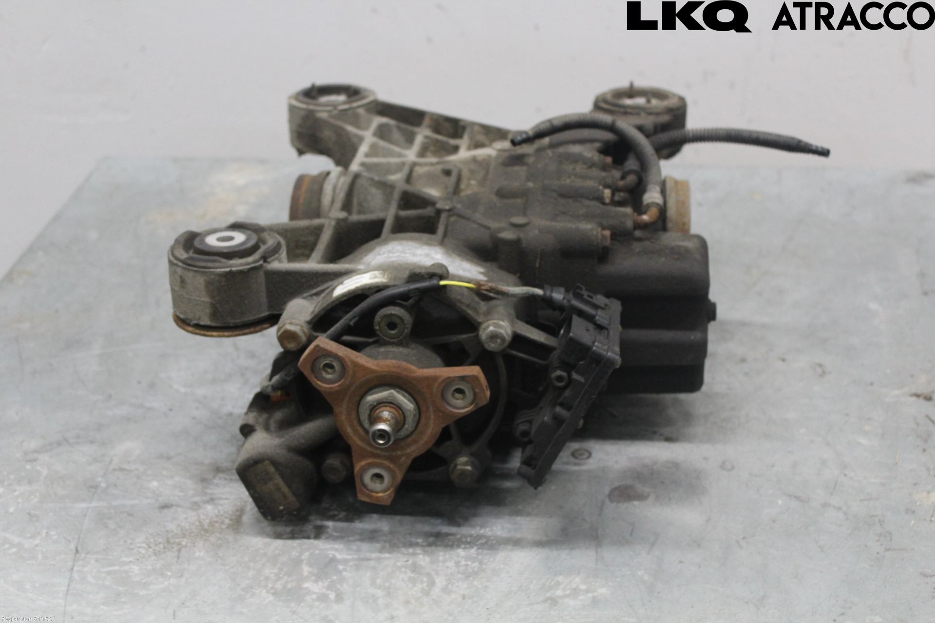 Volkswagen VW GOLF / E-GOLF VII 13-20 Bakaksel Kardang Bak -Diff