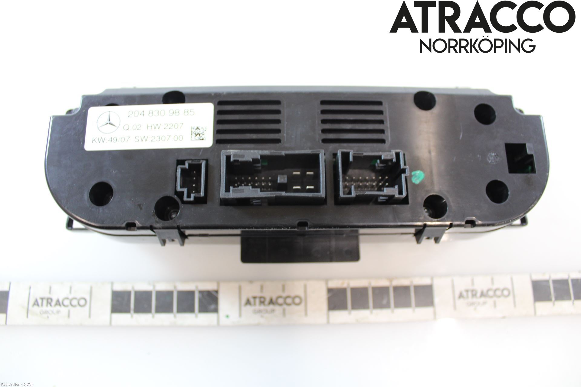 Mercedes-Benz MB C-KLASS (W204) 07-15 Varmeapparat Panel(Regulering)