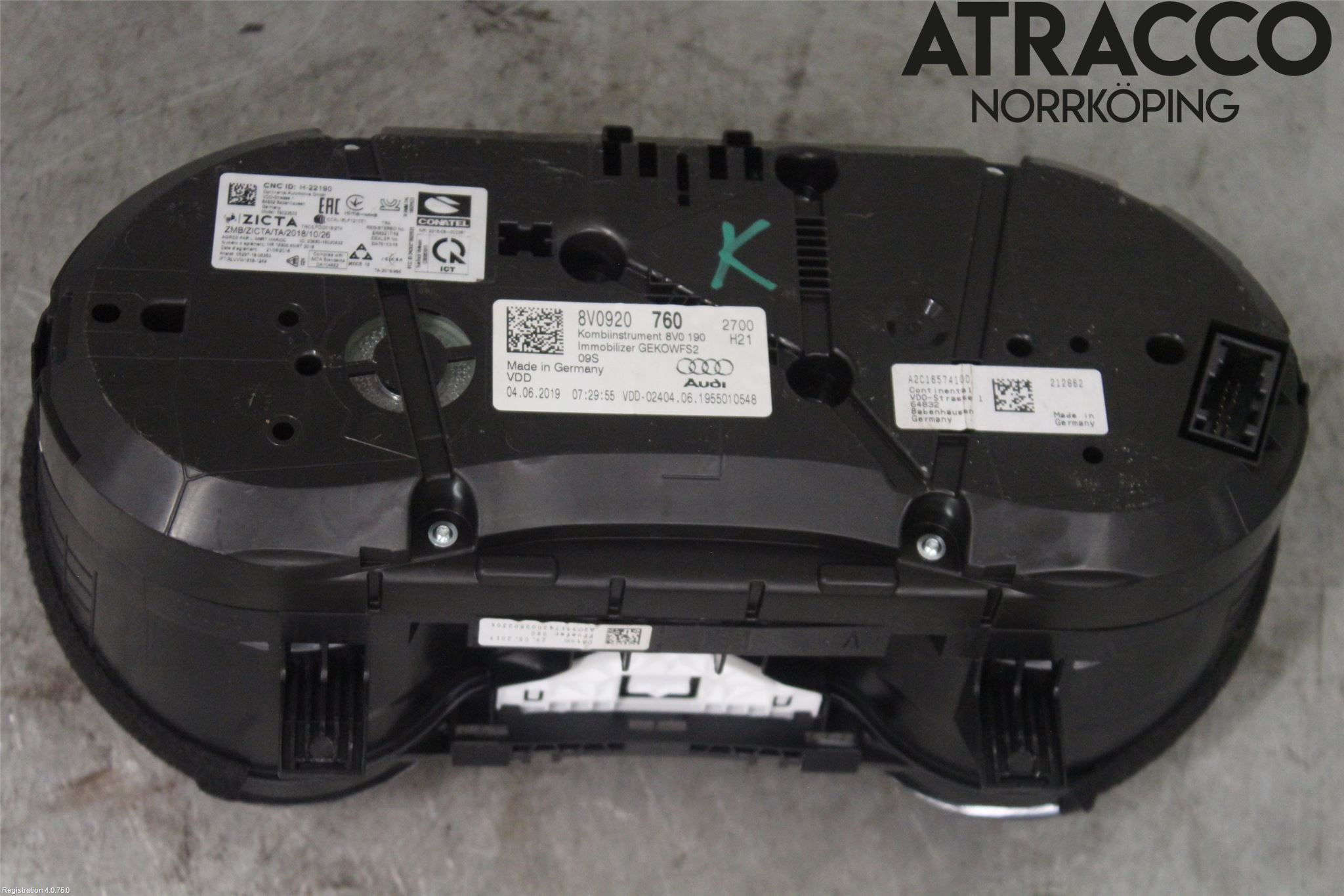 Audi A3/S3 8V 13-20 Instr Kombinert
