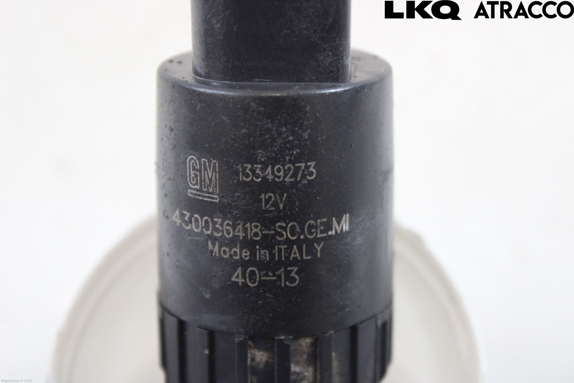Opel ASTRA J 10-15 Spylerpumpe Frontrute