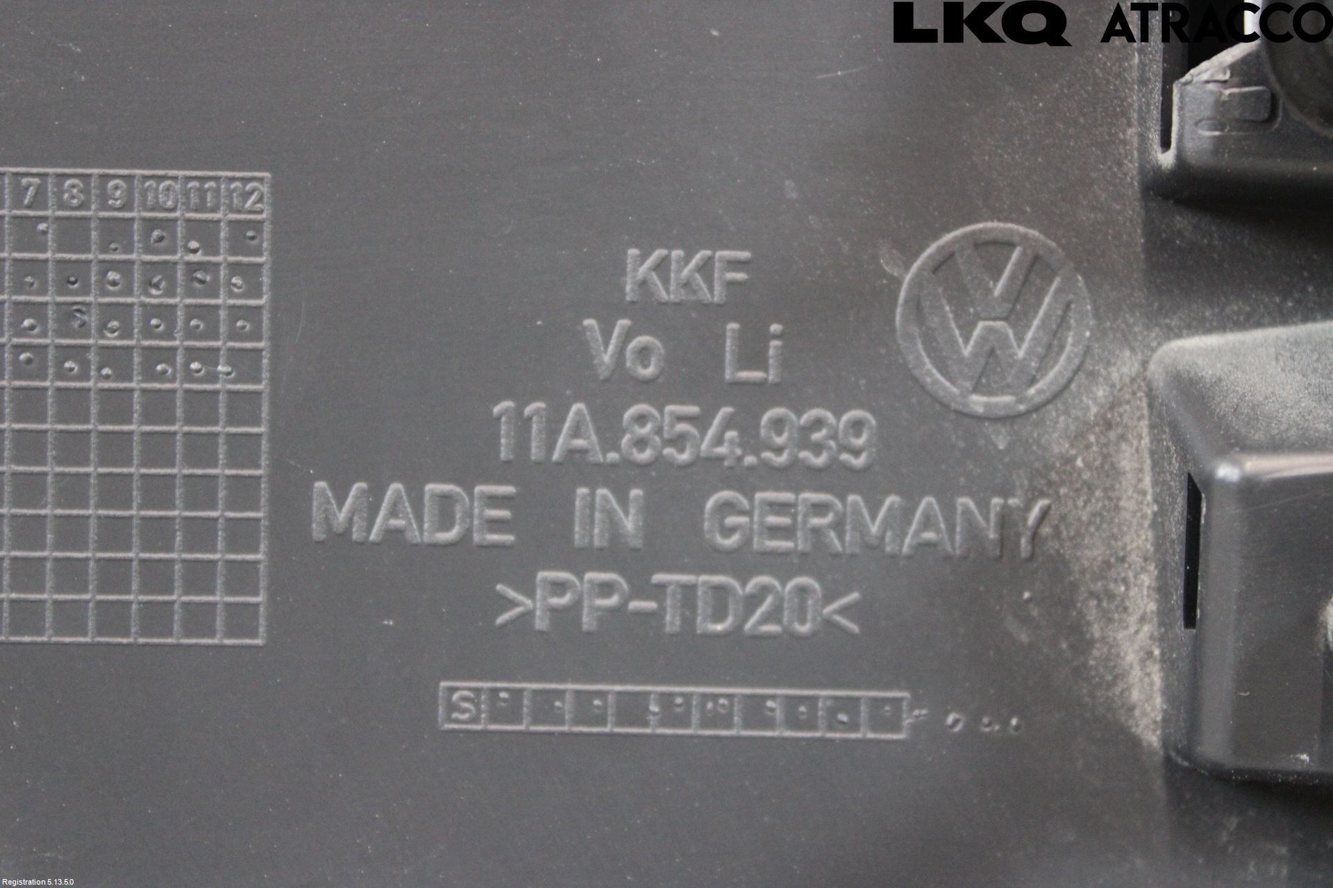 Volkswagen VW ID.4 21- Kanalskjørt Venstre