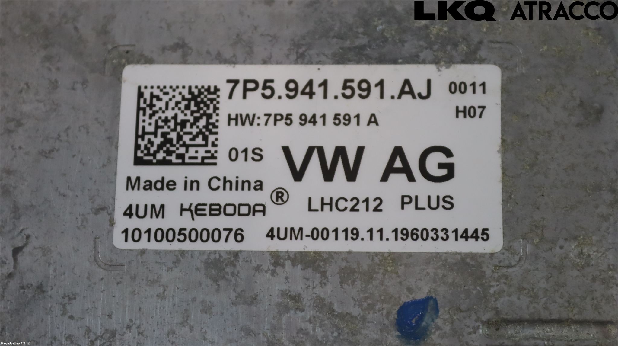 Volkswagen VW GOLF / E-GOLF VII 13-20 Styreenhet Xenon