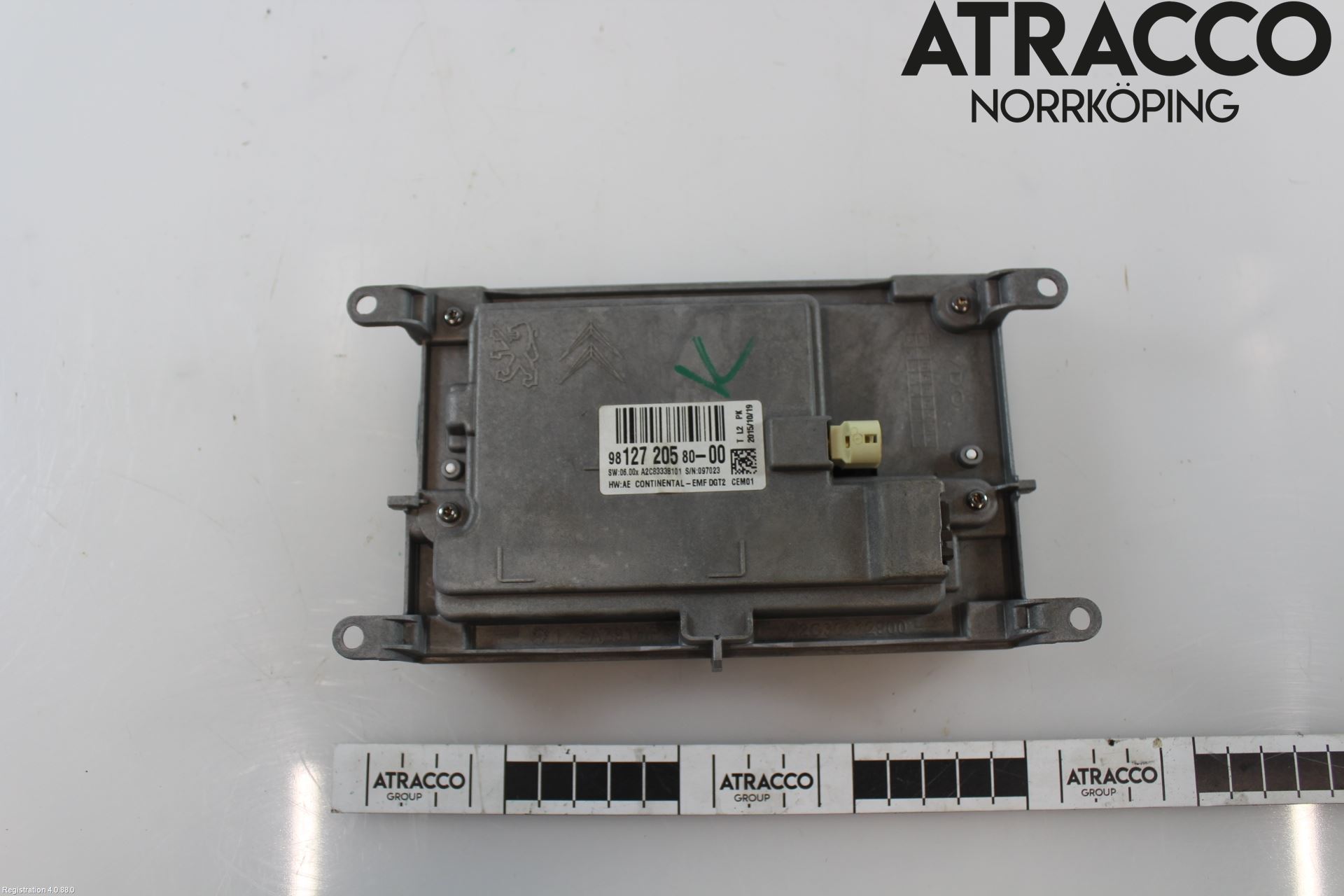 Citroen C4 GRAND PICASSO 14-18 Instr Skjerm Dvd-Gps-Ac-Tlf