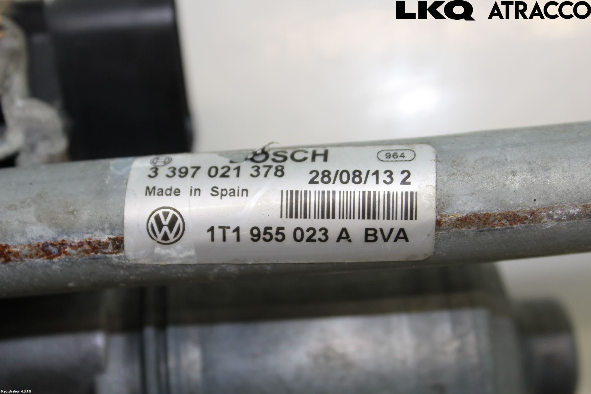 Volkswagen VW CADDY 11-15 Viskeroverføring Frontrute