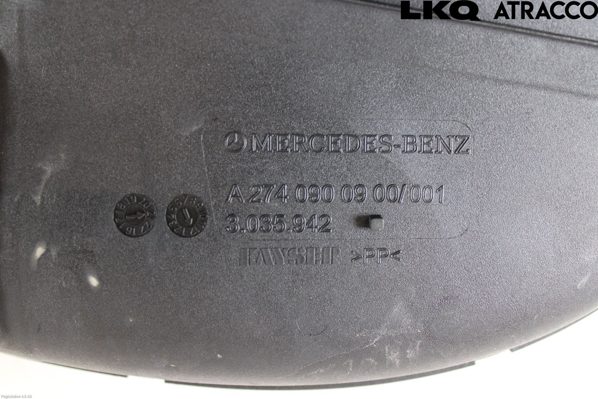 Mercedes-Benz MB GLC-KLASS (X253/C253) 15-22 Inns Gummibelg - Slange