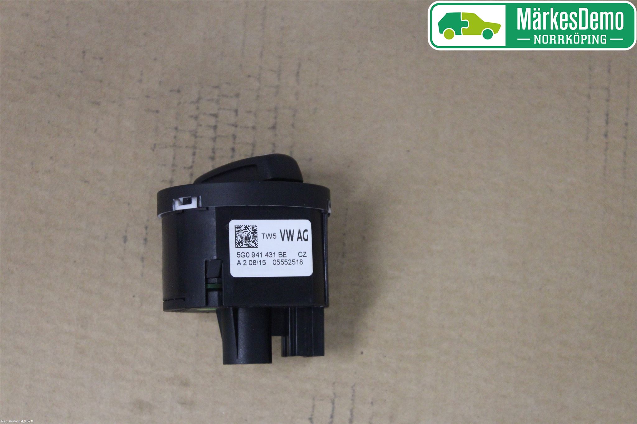Volkswagen VW GOLF / E-GOLF VII 13-20 Bryter Hovedlys