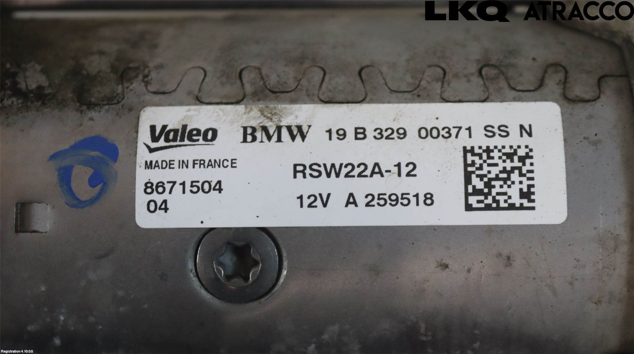 BMW 5 G30/G31/F90 17-23 Startmotor Diesel