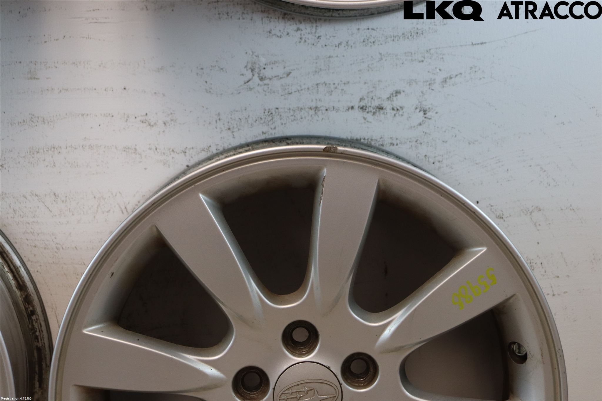 Subaru LEGACY 10-14 Felg Aluminium Sett 4Stk