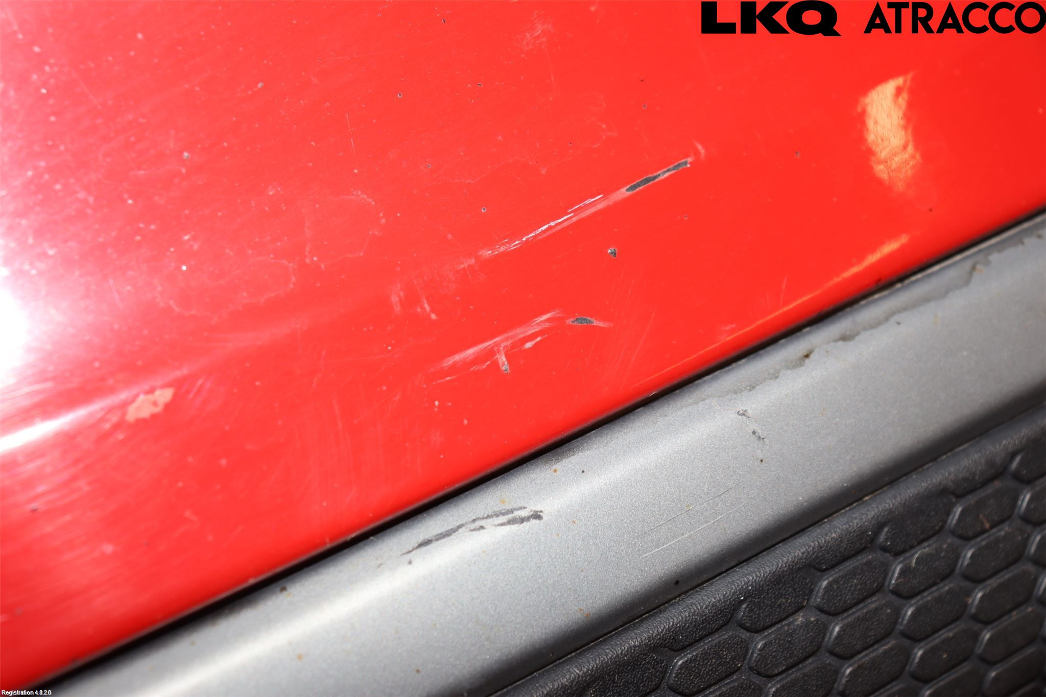 Volvo V60 11-13 Støtfanger Bak Overtrekk