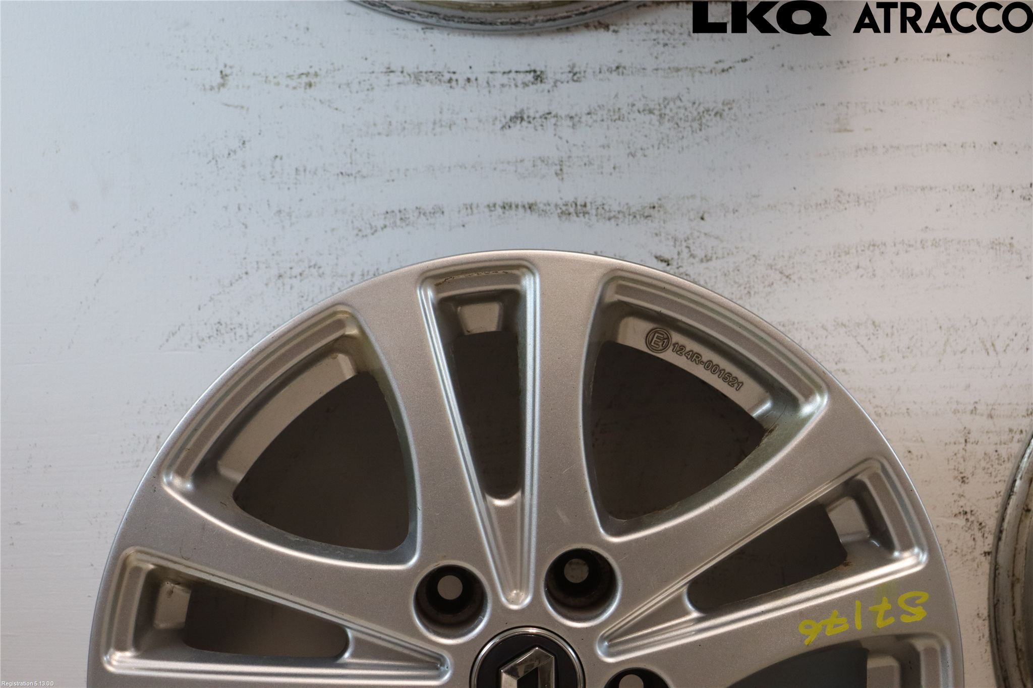 Renault MEGANE III 09-15 Felg Aluminium Sett 4Stk