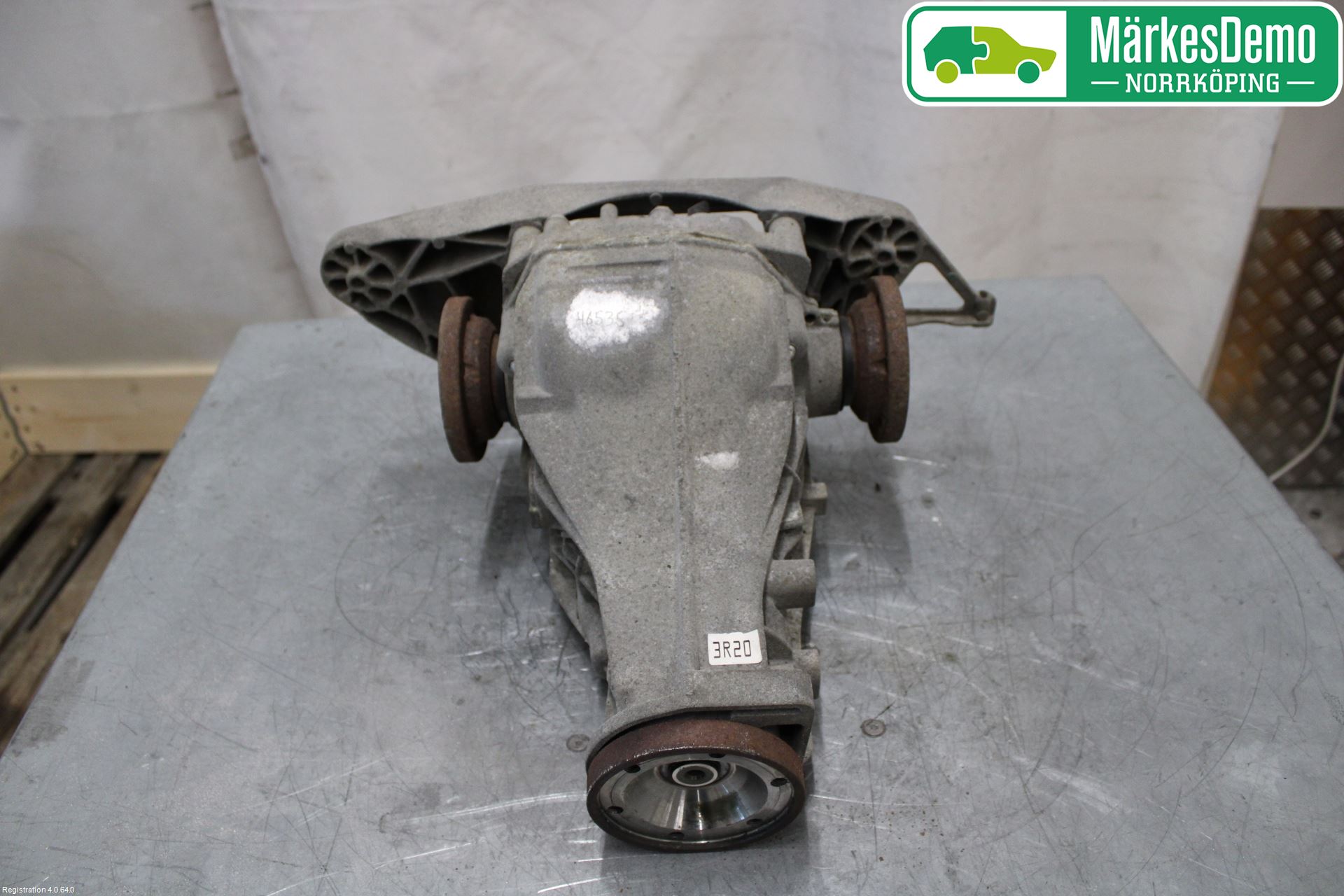 Audi A6/S6 4G 11-18 Bakaksel Kardang Bak -Diff