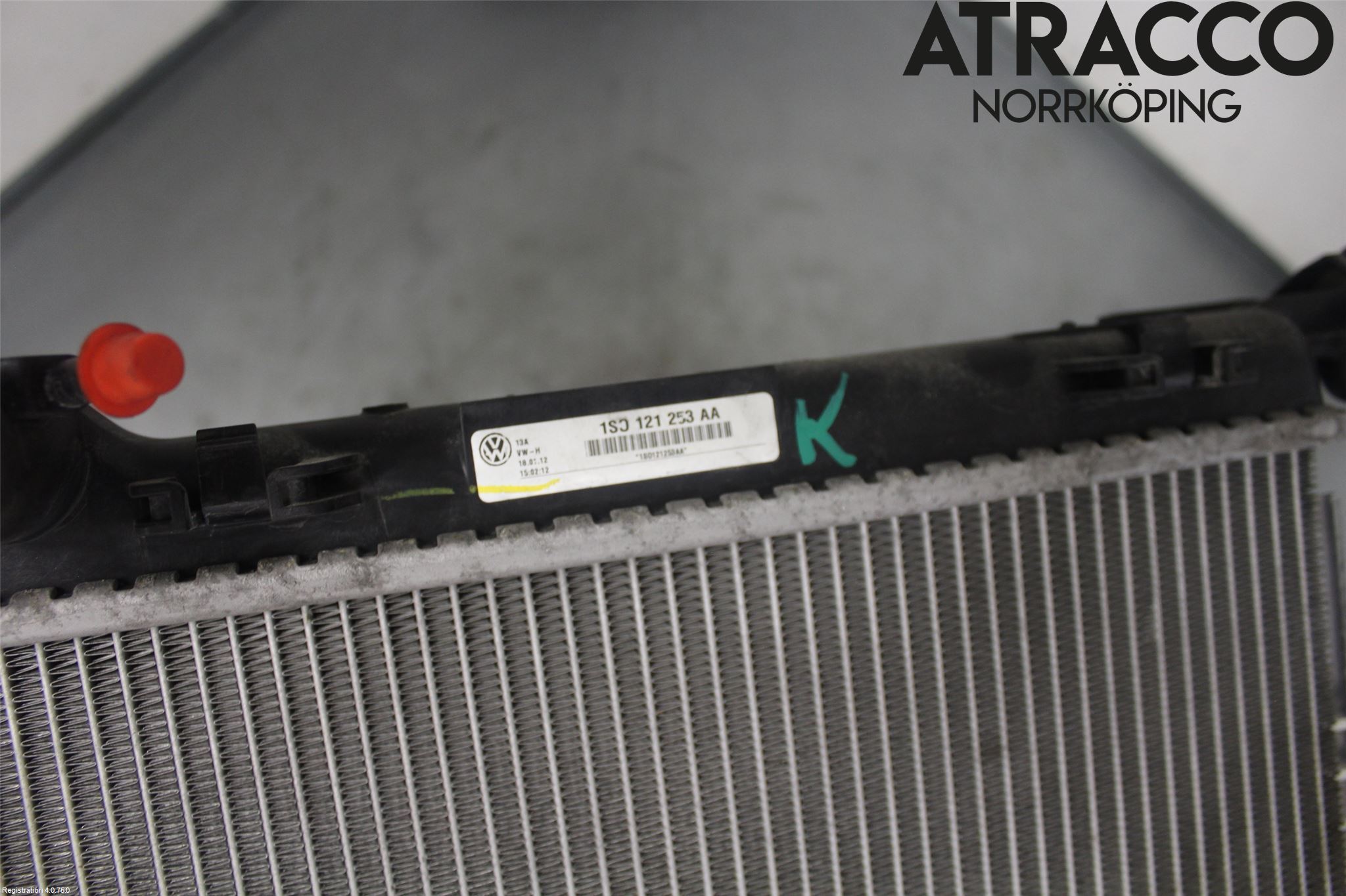 Volkswagen VW UP! / E-UP! Radiator Manuell