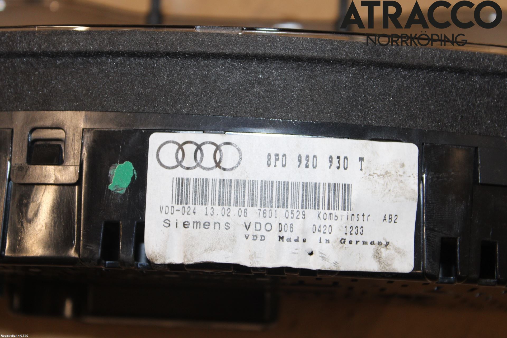 Audi A3/S3 05-13 Instr Kombinert