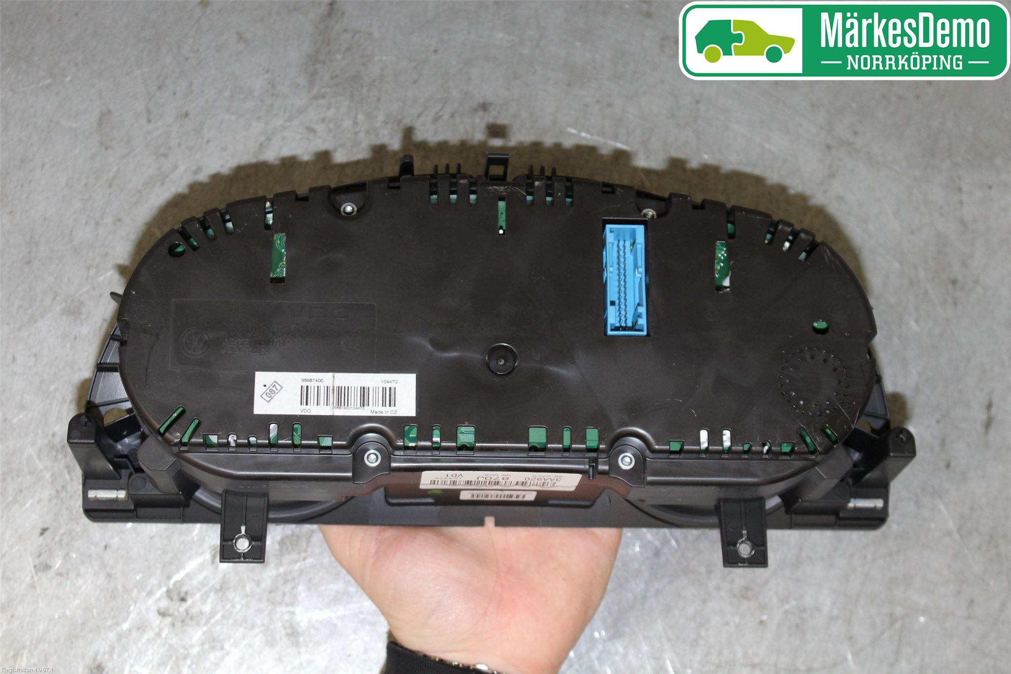 Volkswagen VW PASSAT 11-14 Instr Kombinert