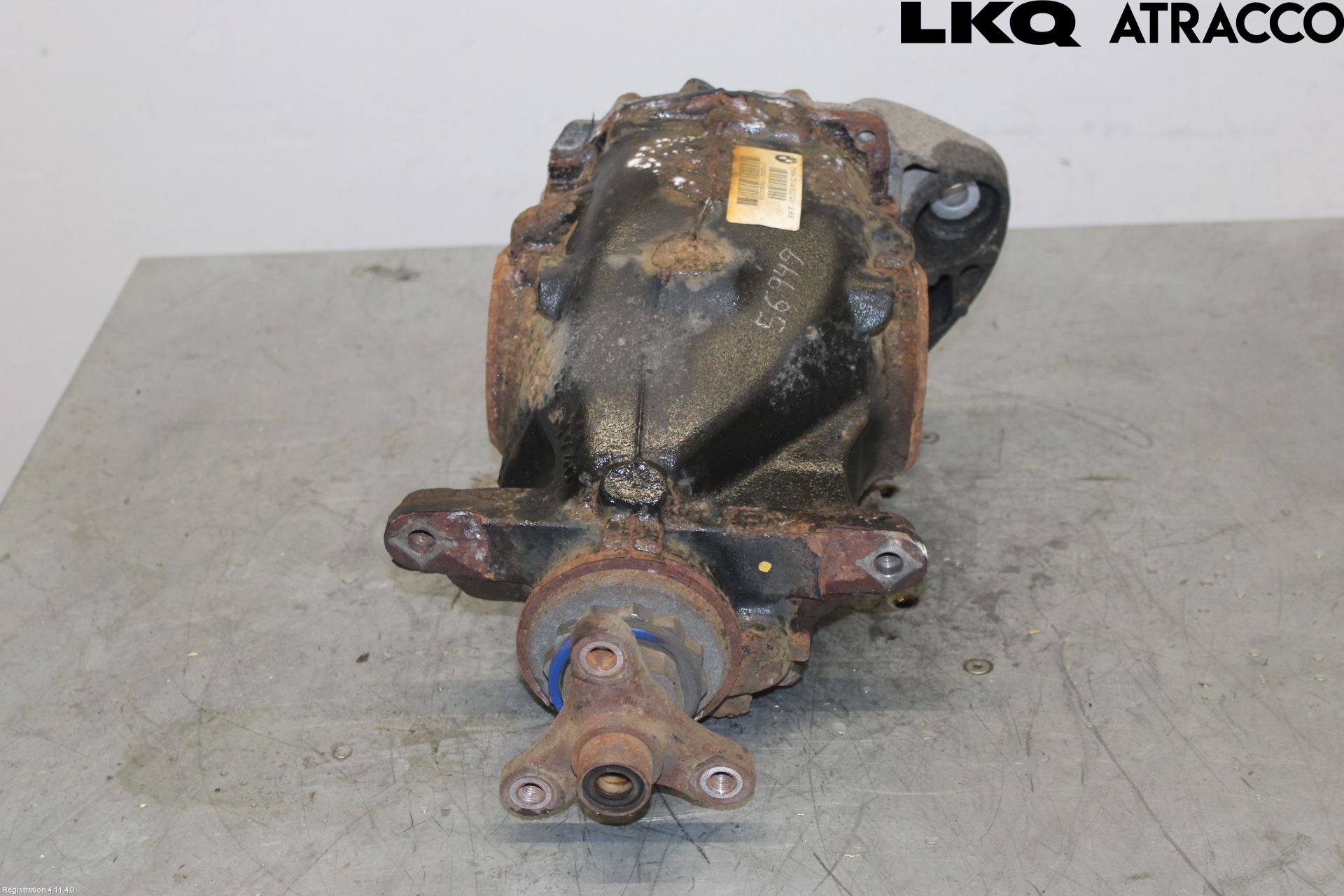 BMW 1 F20/F21 11-19 Bakaksel Kardang Bak -Diff