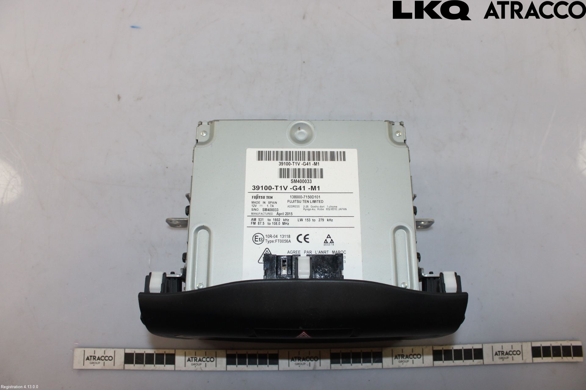 Honda CR-V 13-18 Stereo Radio Med Cd