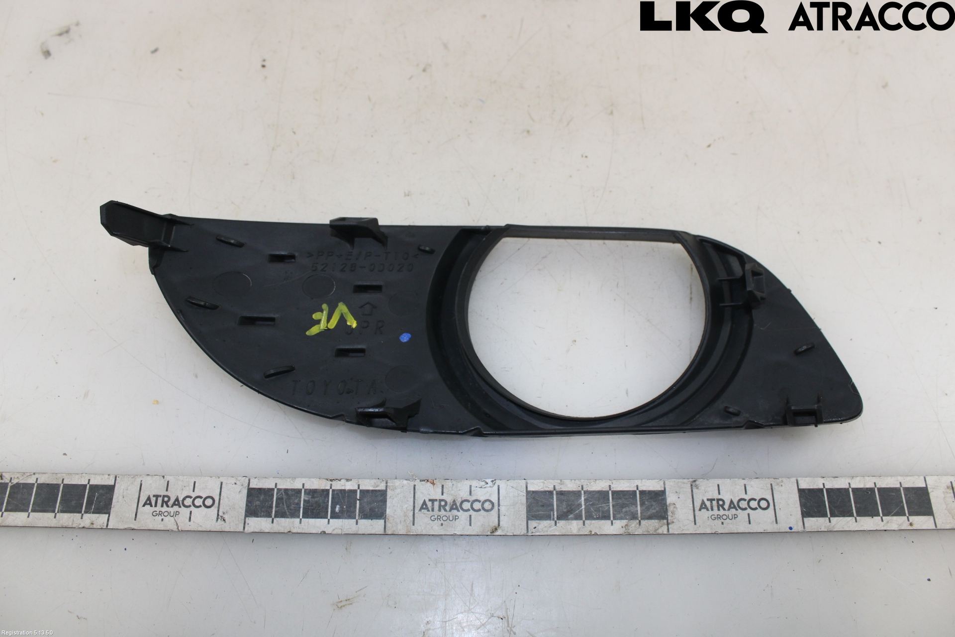 Toyota YARIS P1 03-05 Frontlykt Kurve-Tåkelys Ramme