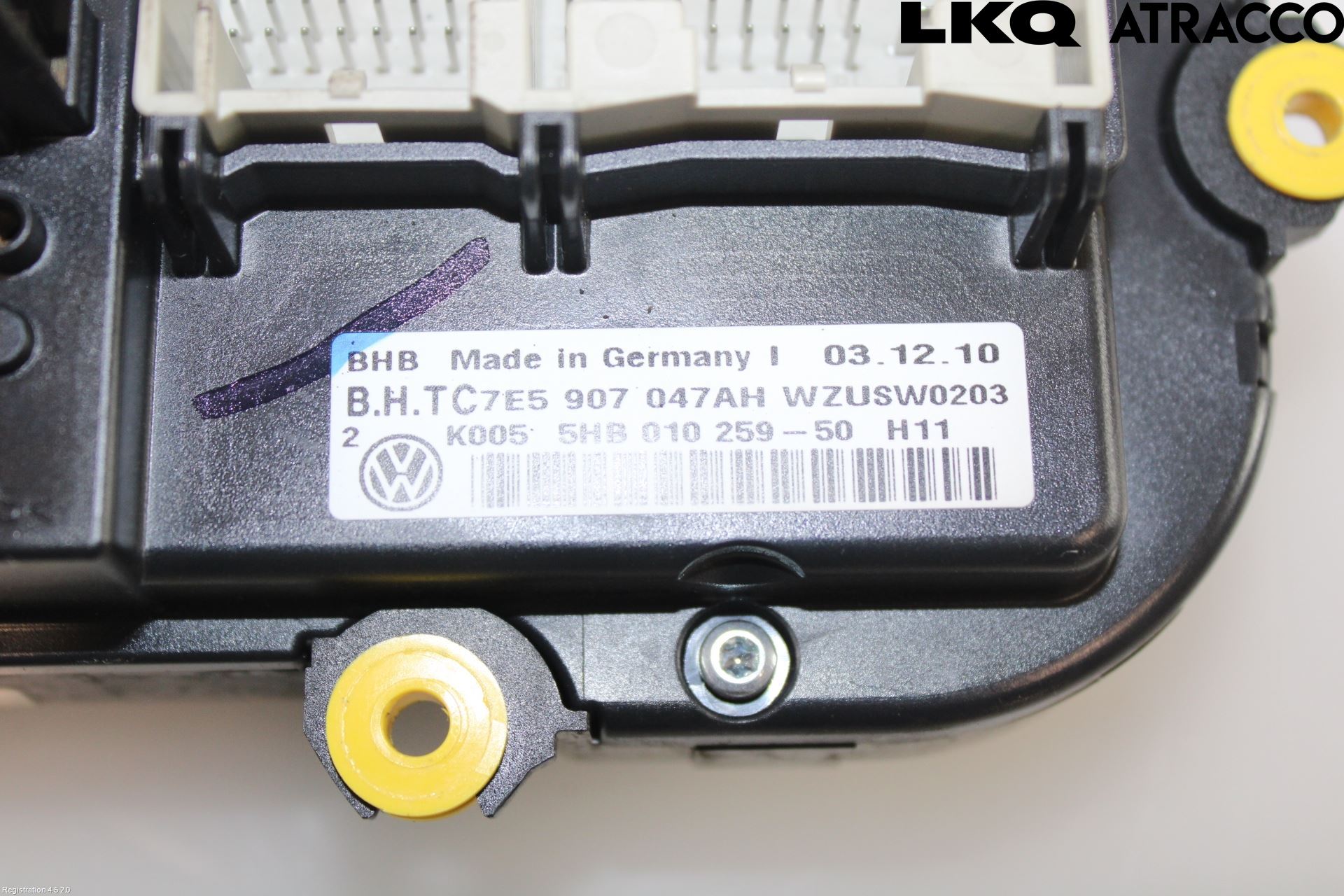 Volkswagen VW TRANSP/CARAVELLE (T5) 04-15 Varmeapparat Panel(Regulering)