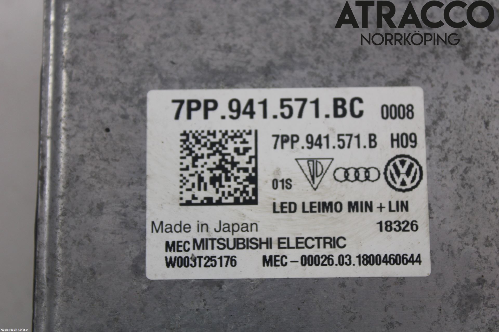 Audi A4/S4 B9 16-19 Styreenhet Xenon