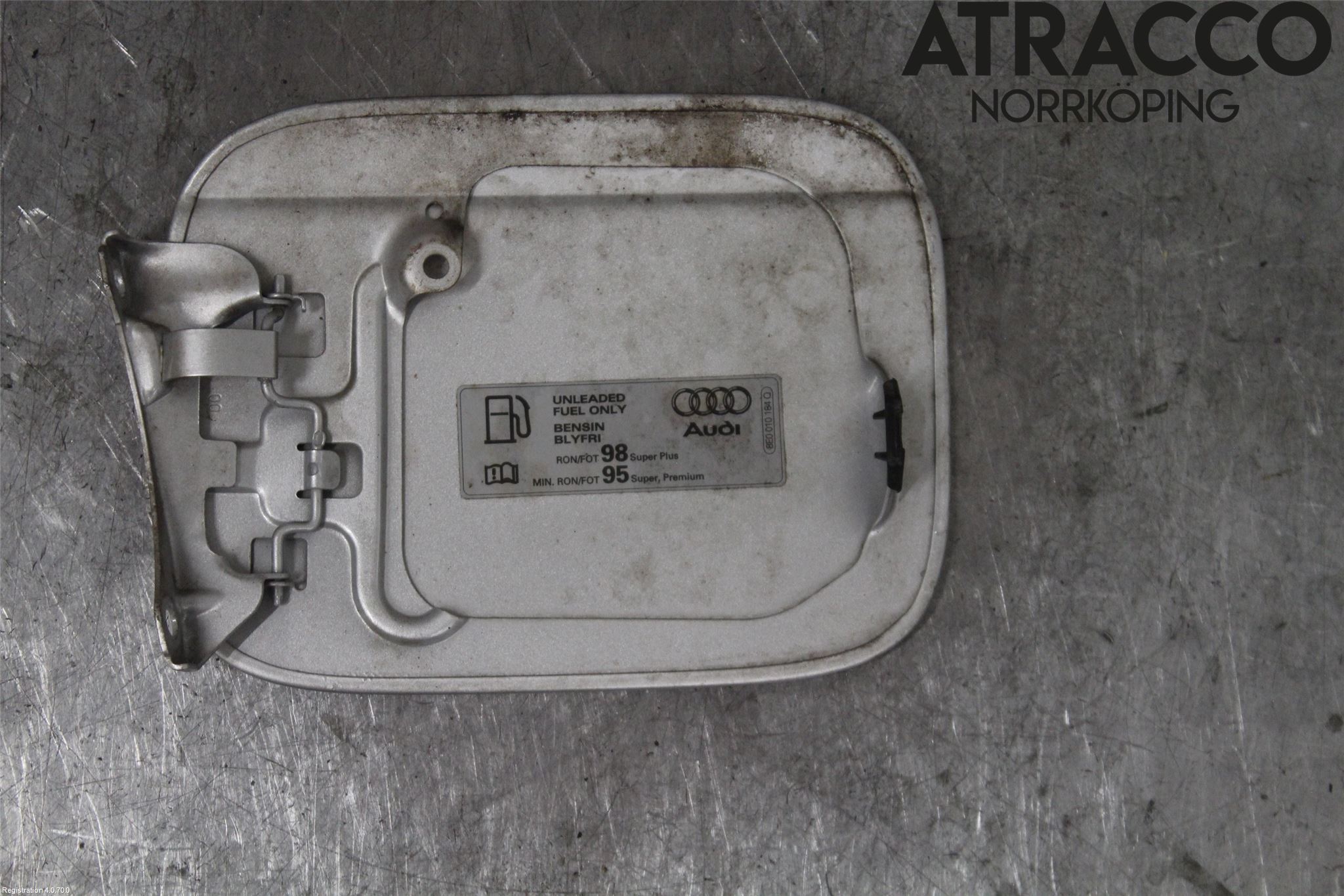 Audi A4/S4 05-07 Drivstoff Tankluke