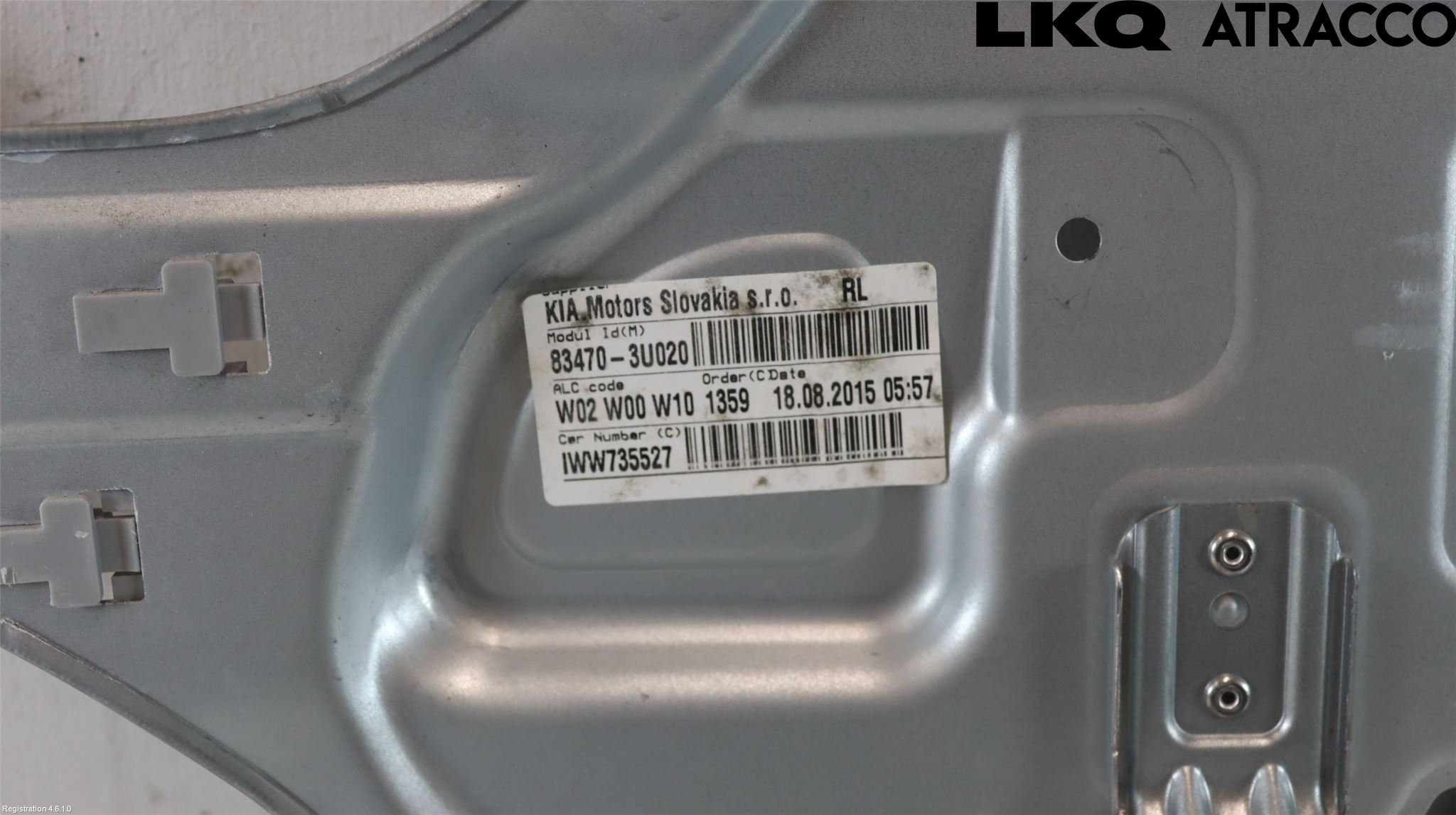 Kia SPORTAGE (SL) 11-15 Vindusheis El Komp