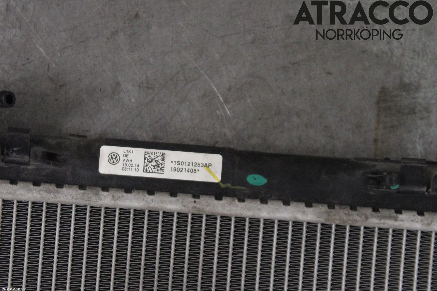 Volkswagen VW UP! / E-UP! Radiator Manuell