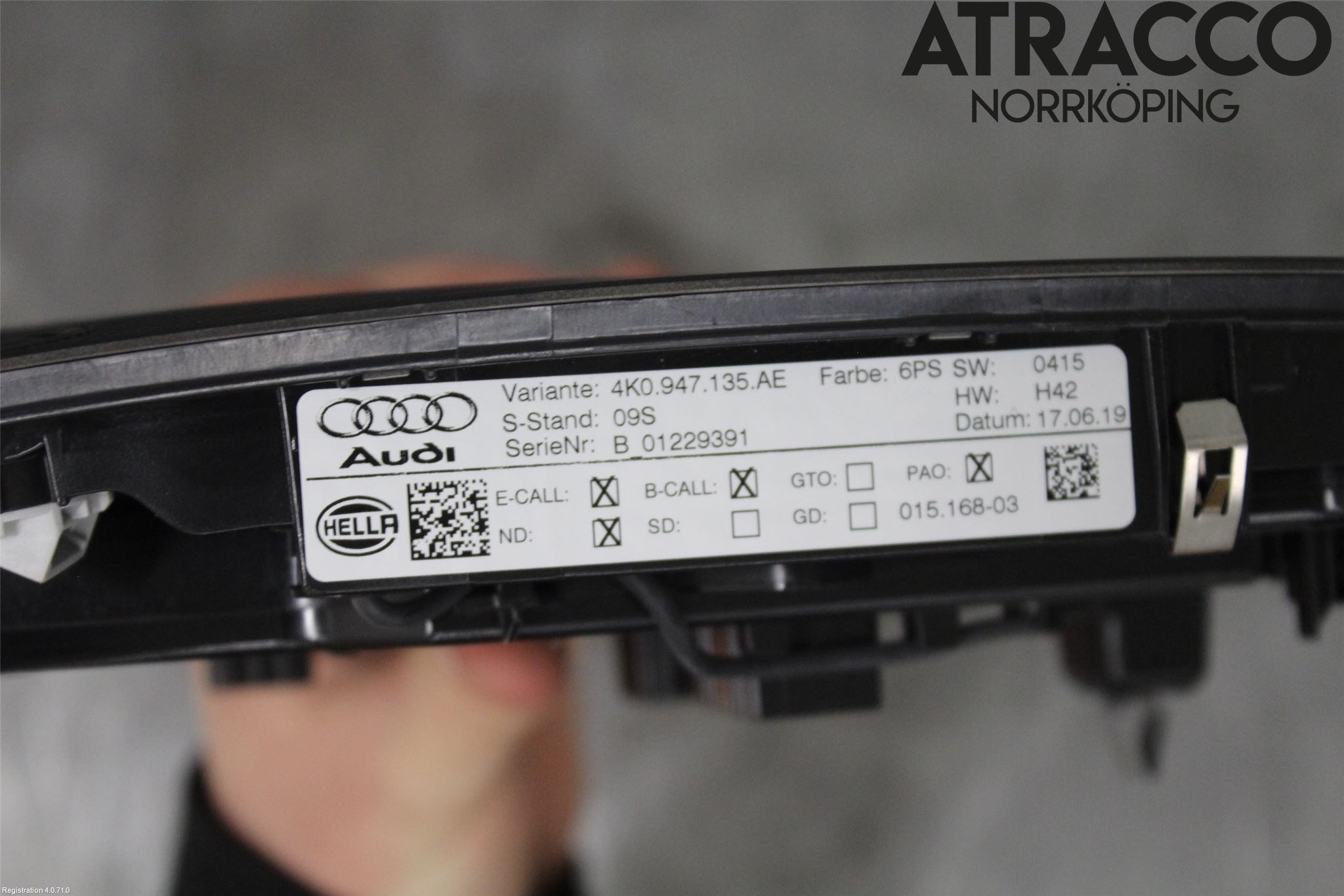 Audi A7 Sportback 4K 18- Innr Taklys