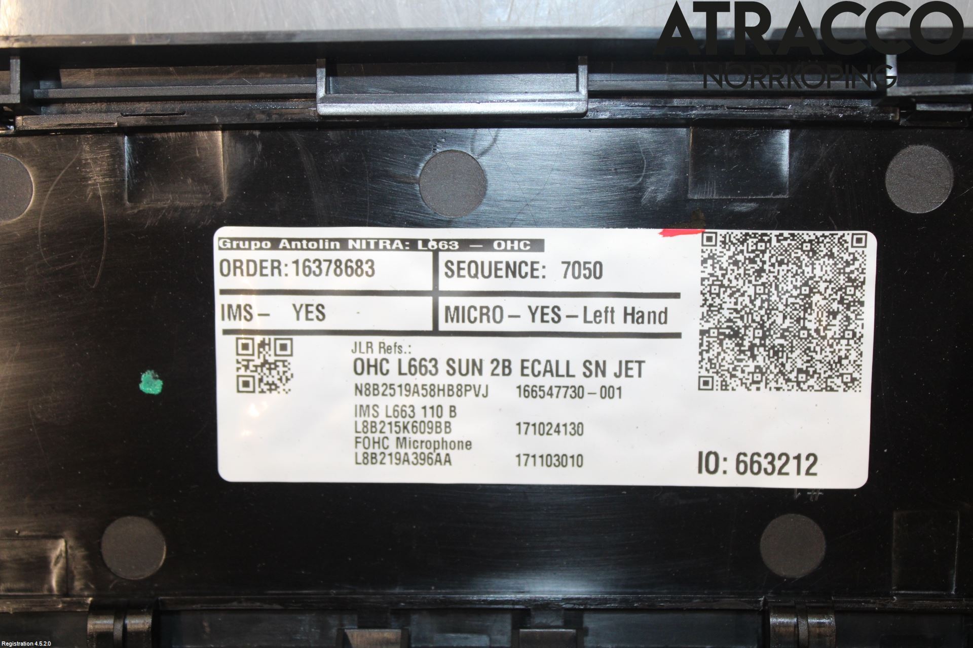 Landrover DEFENDER (L663) 20- Innr Taklys