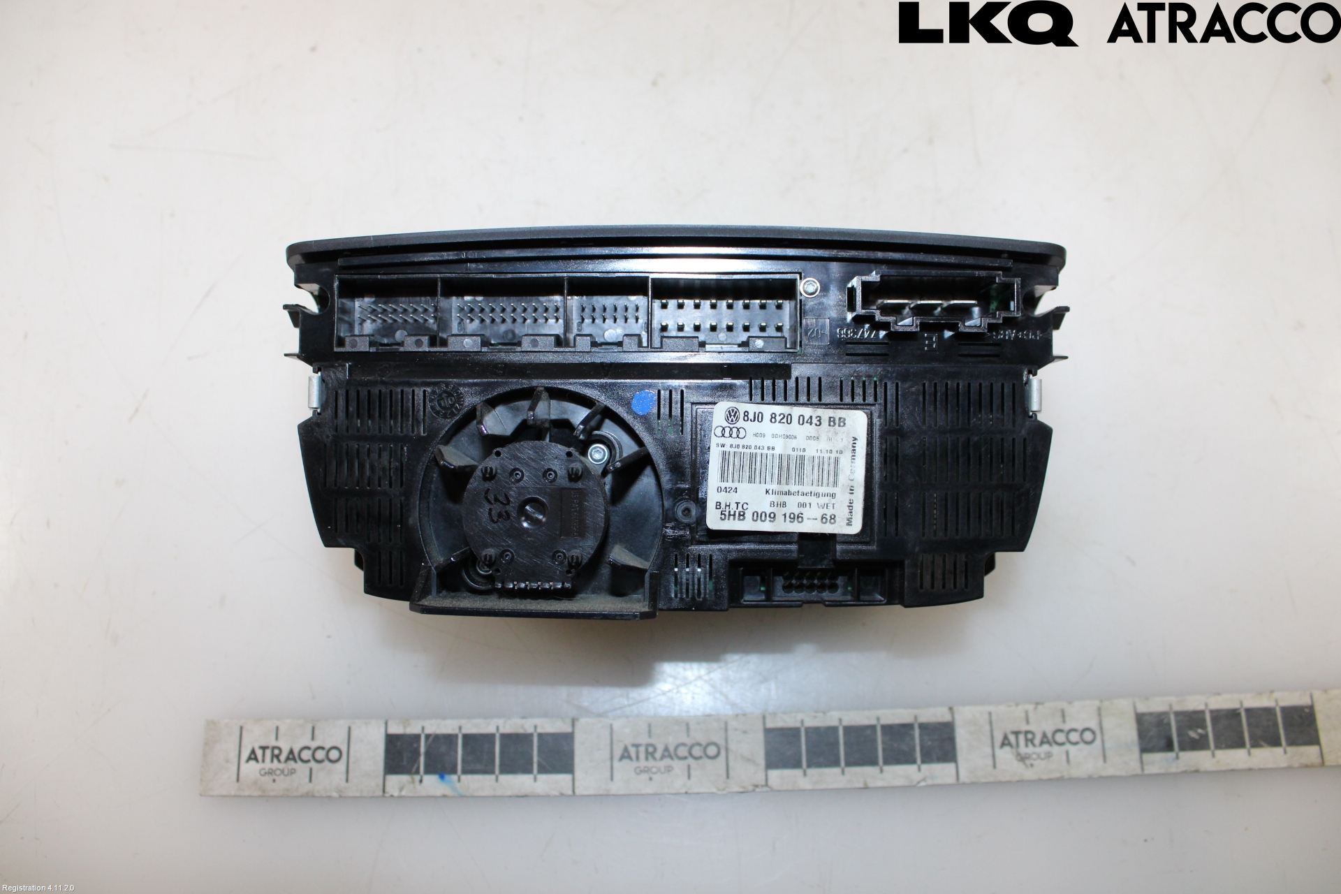 Audi TT/TTS 07-14 Varmeapparat Panel(Regulering)