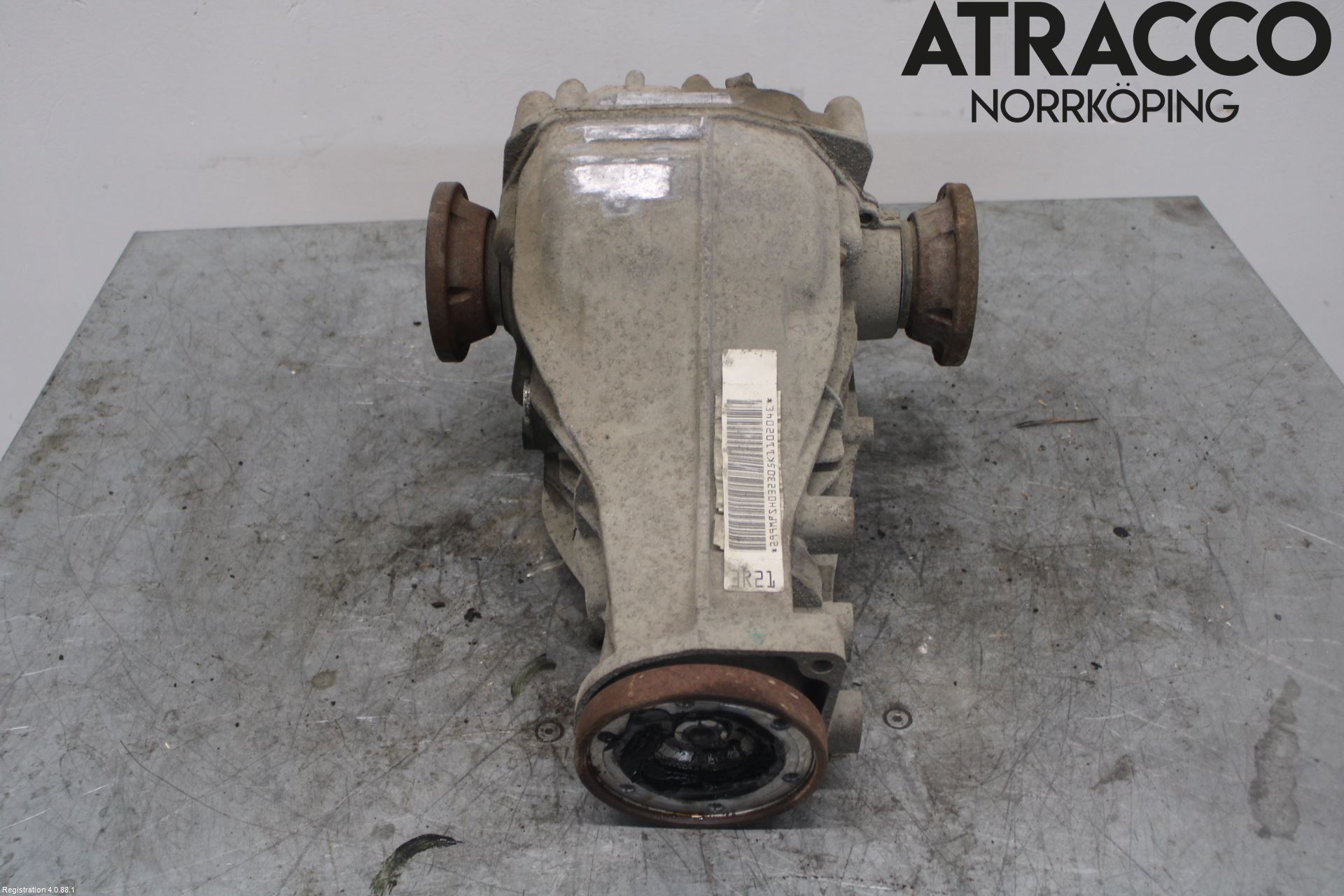 Audi A4/S4 08-11 Bakaksel Kardang Bak -Diff