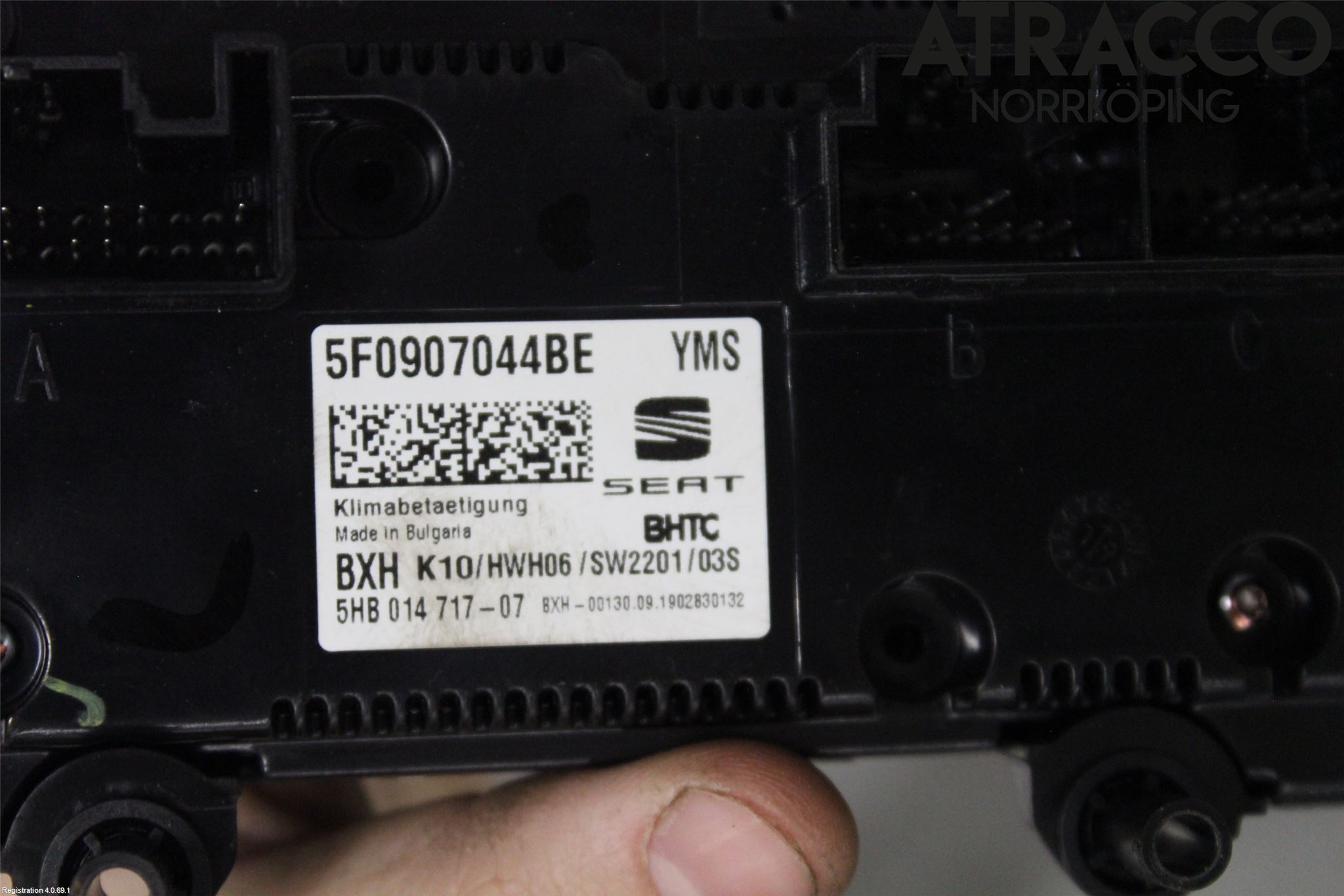 Seat LEON 13-20 Varmeapparat Panel(Regulering)
