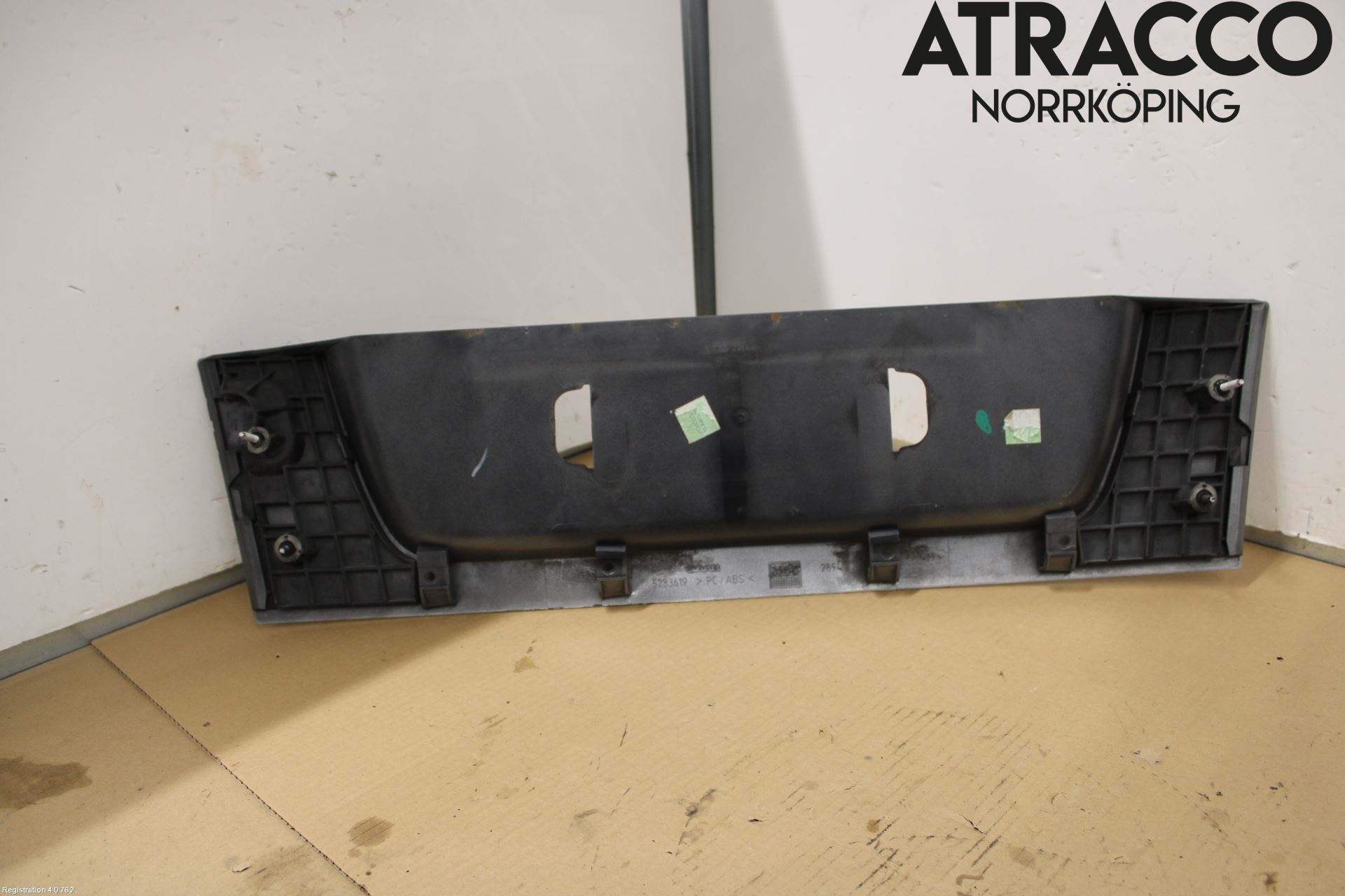 Saab 9-5 -05 Refleksplate - Skiltplate