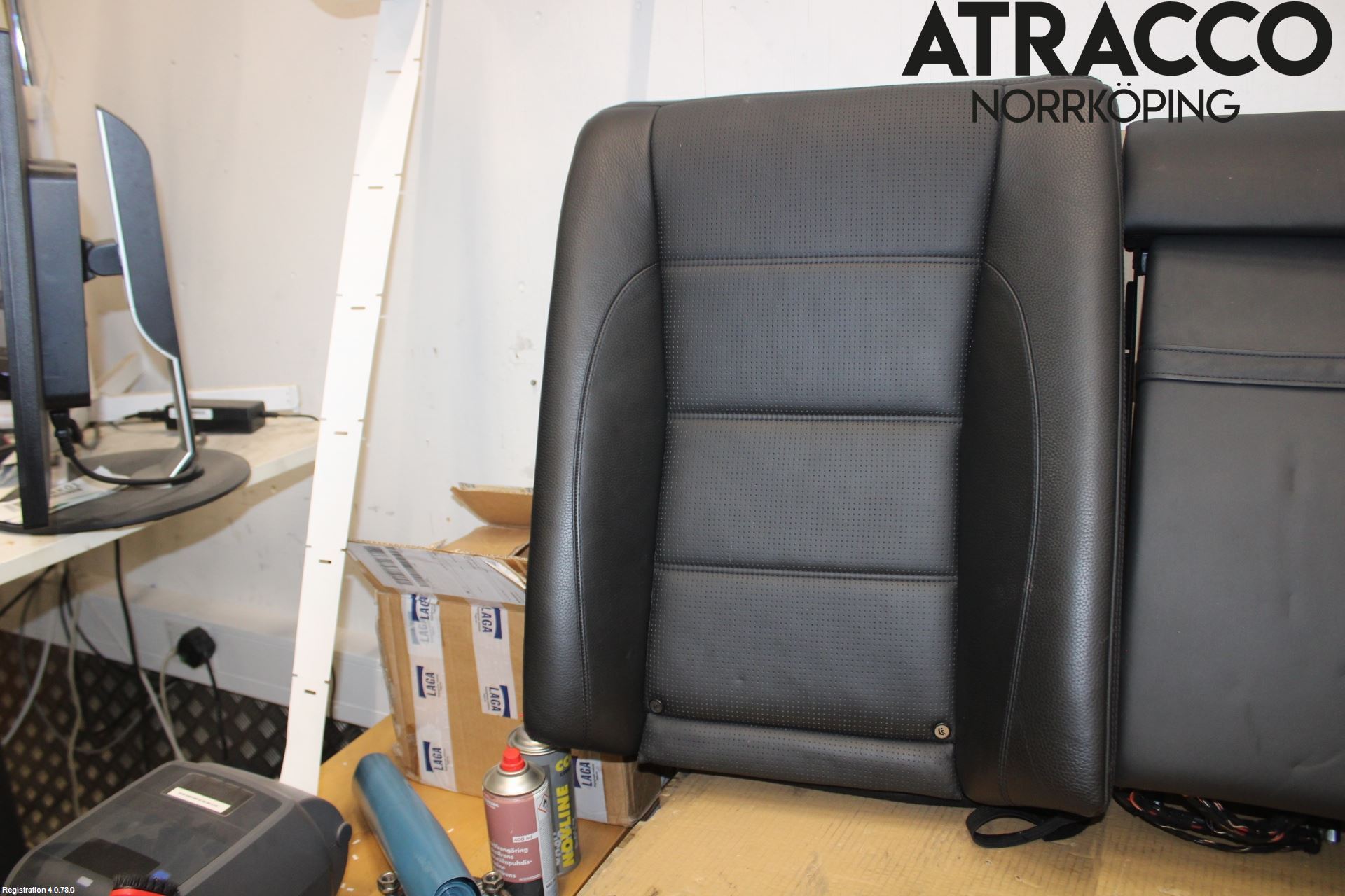 Mercedes-Benz MB S-KLASS (W221) 05-13 Innr Sete Bak Seterygg