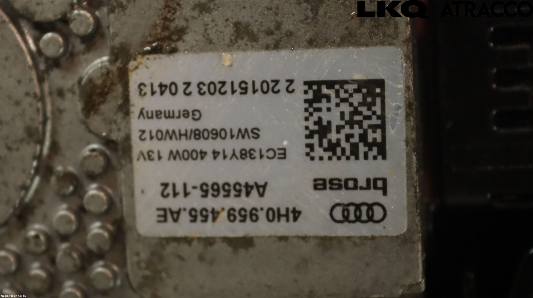 Audi A6 ALLROAD 12-18 Kjølevifte Elektrisk