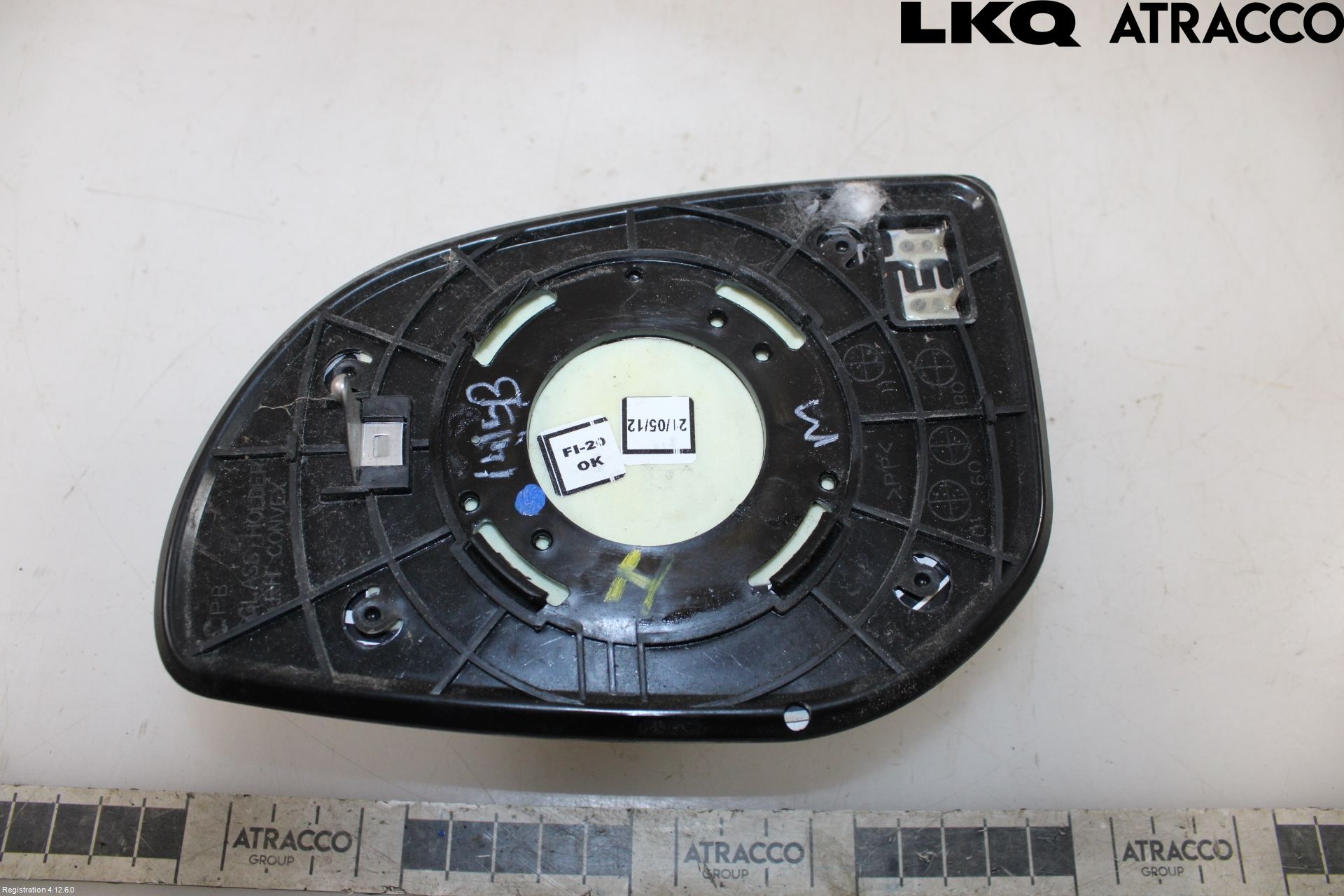 Hyundai i20 PB 09-14 Speil Glass H