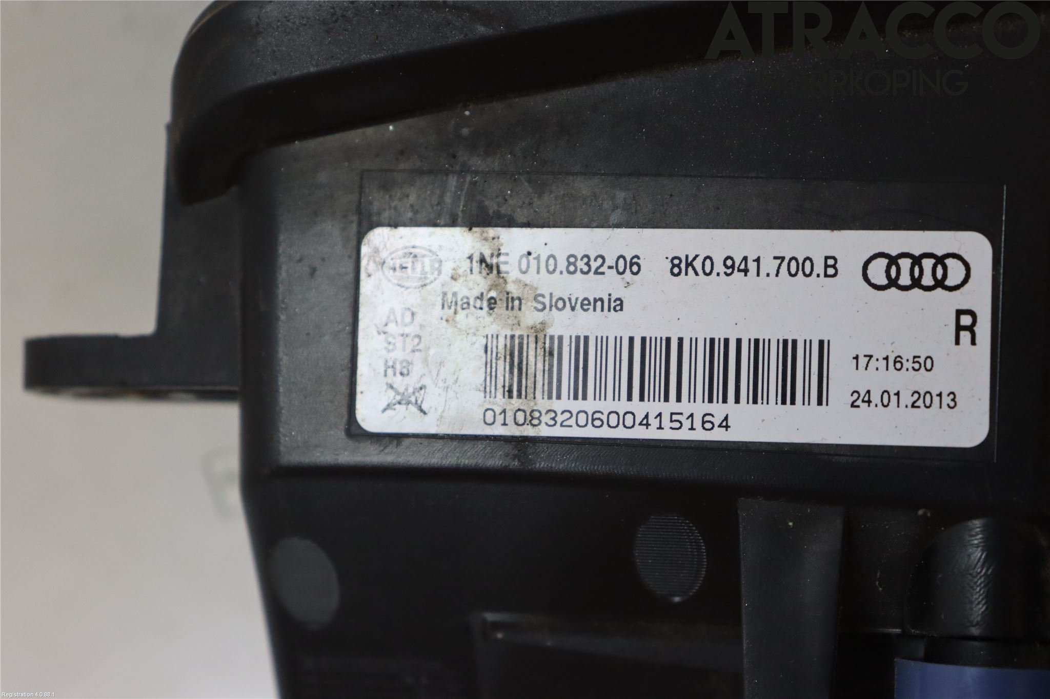 Audi A4 12-15 Frontlykt-Kurve-Tåkelys