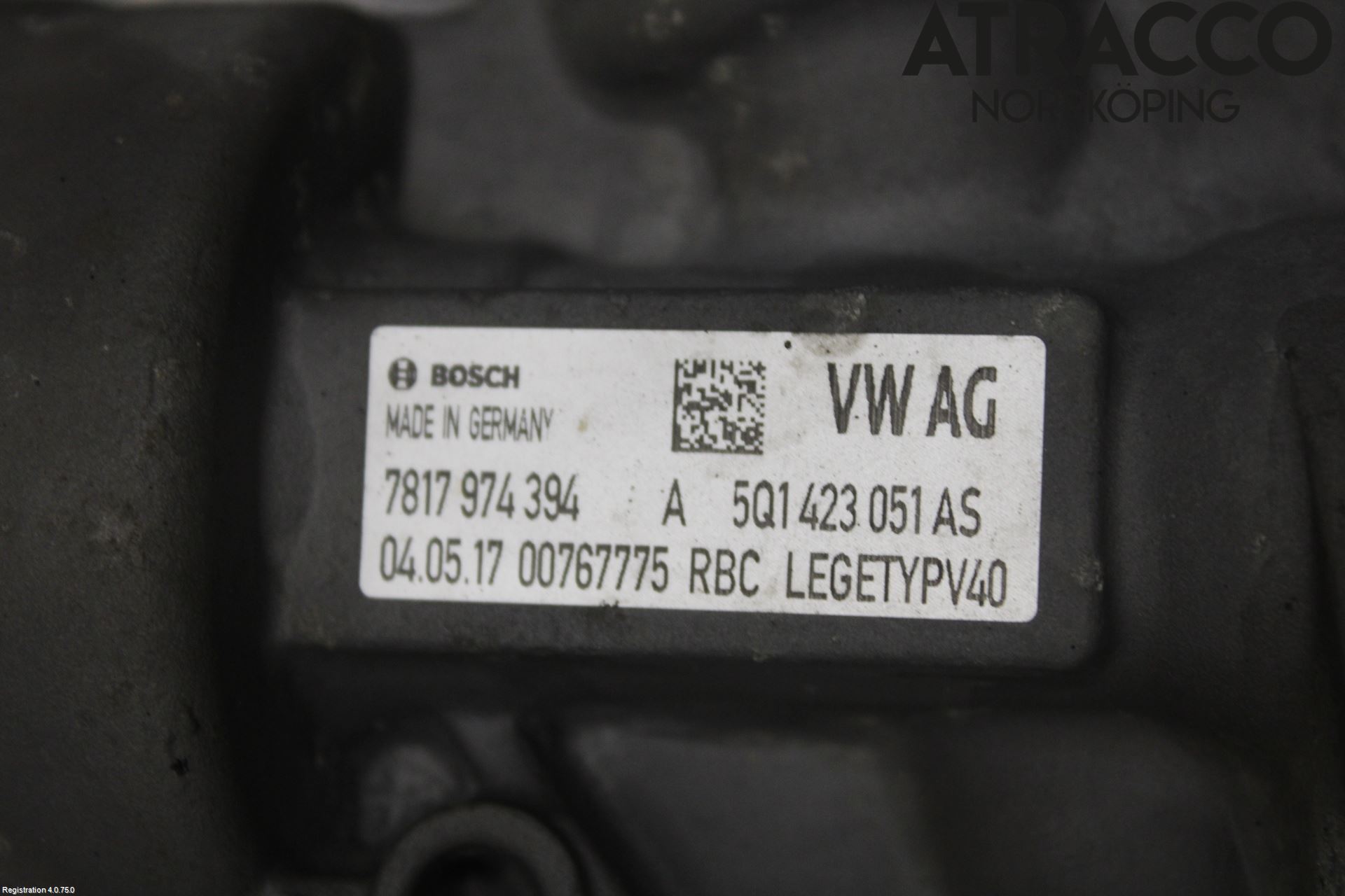 Volkswagen VW GOLF / E-GOLF VII 13-20 Styrväxel/Snäcka Elektrisk